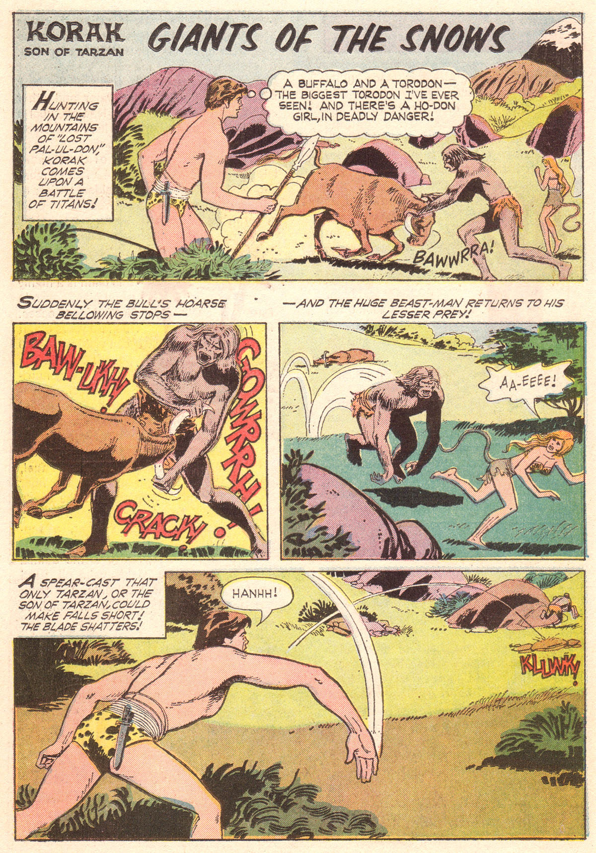 Read online Korak, Son of Tarzan (1964) comic -  Issue #31 - 26