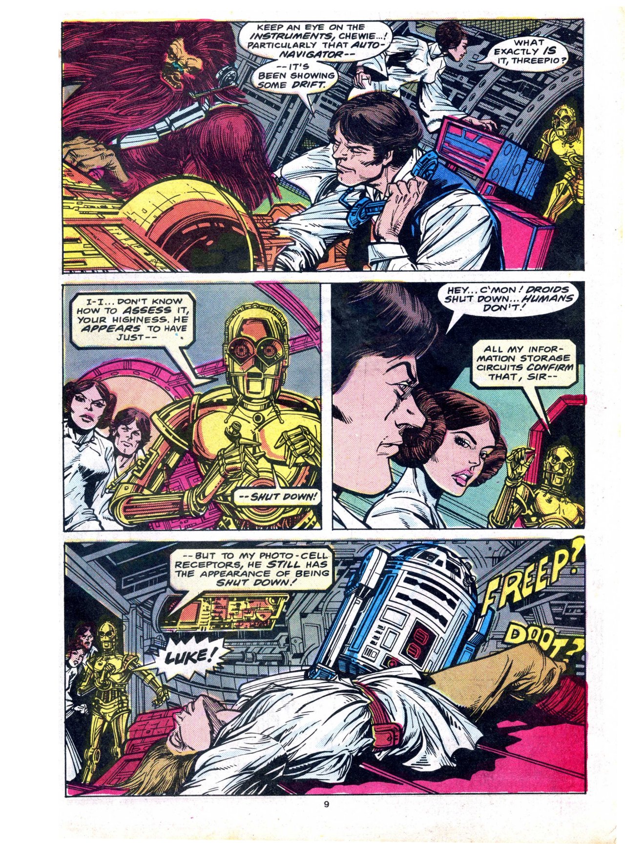 Read online Return of the Jedi comic -  Issue #35 - 9
