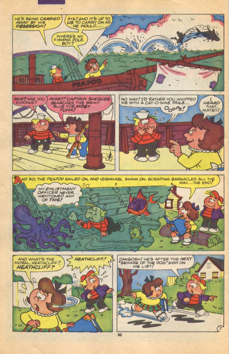Read online Heathcliff's Funhouse comic -  Issue #8 - 22
