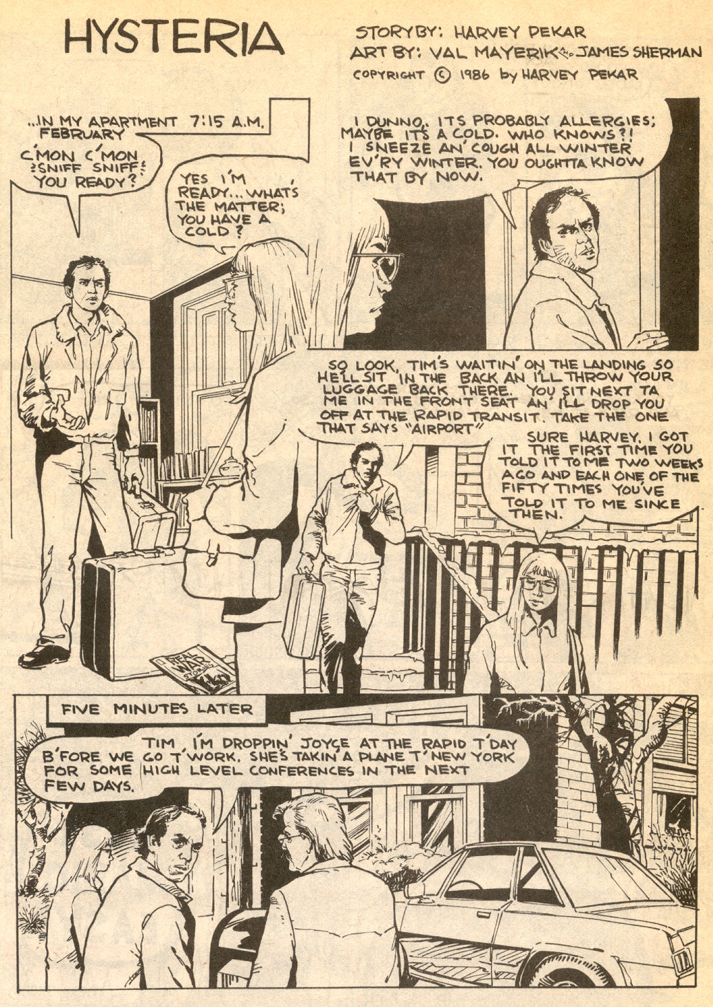 Read online American Splendor (1976) comic -  Issue #12 - 13