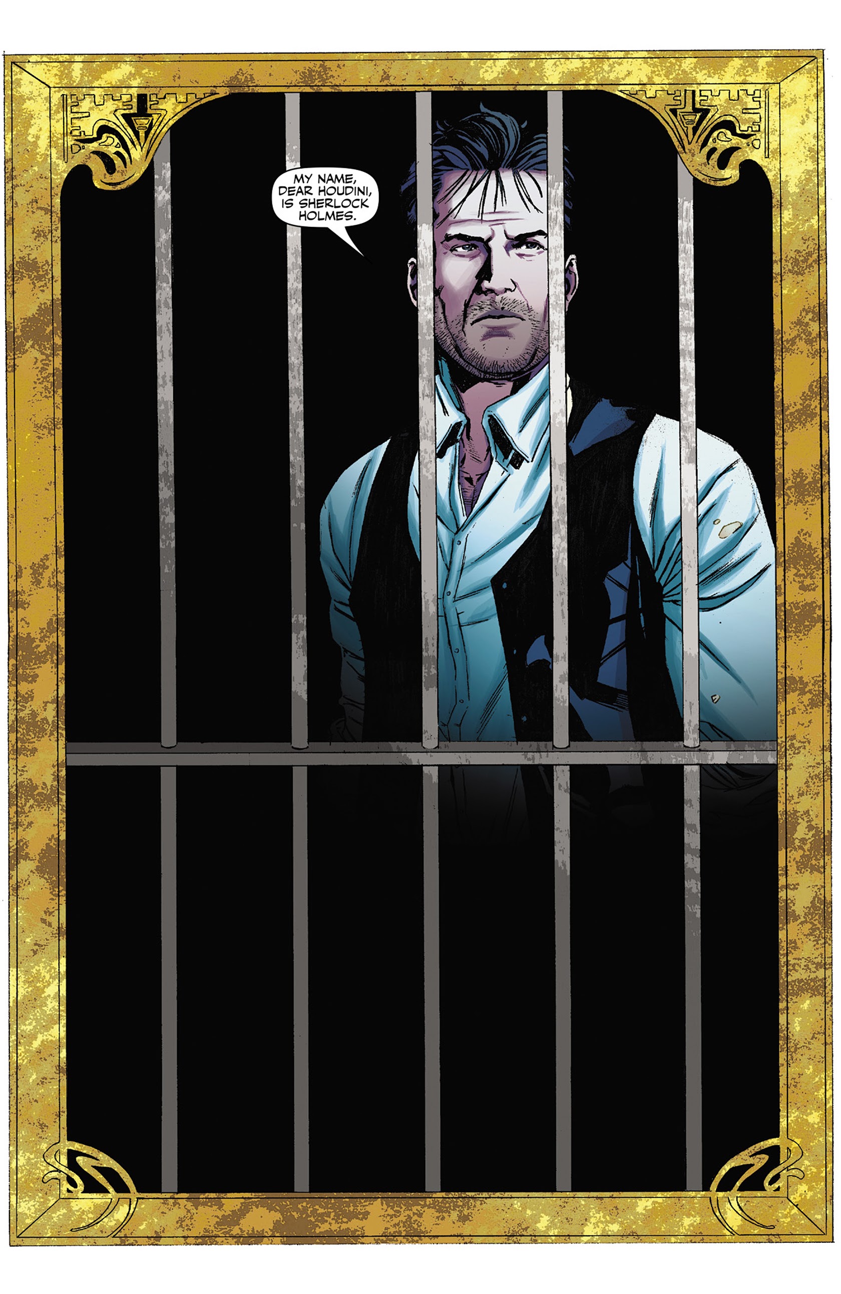 Read online Sherlock Holmes vs. Harry Houdini comic -  Issue #1 - 11