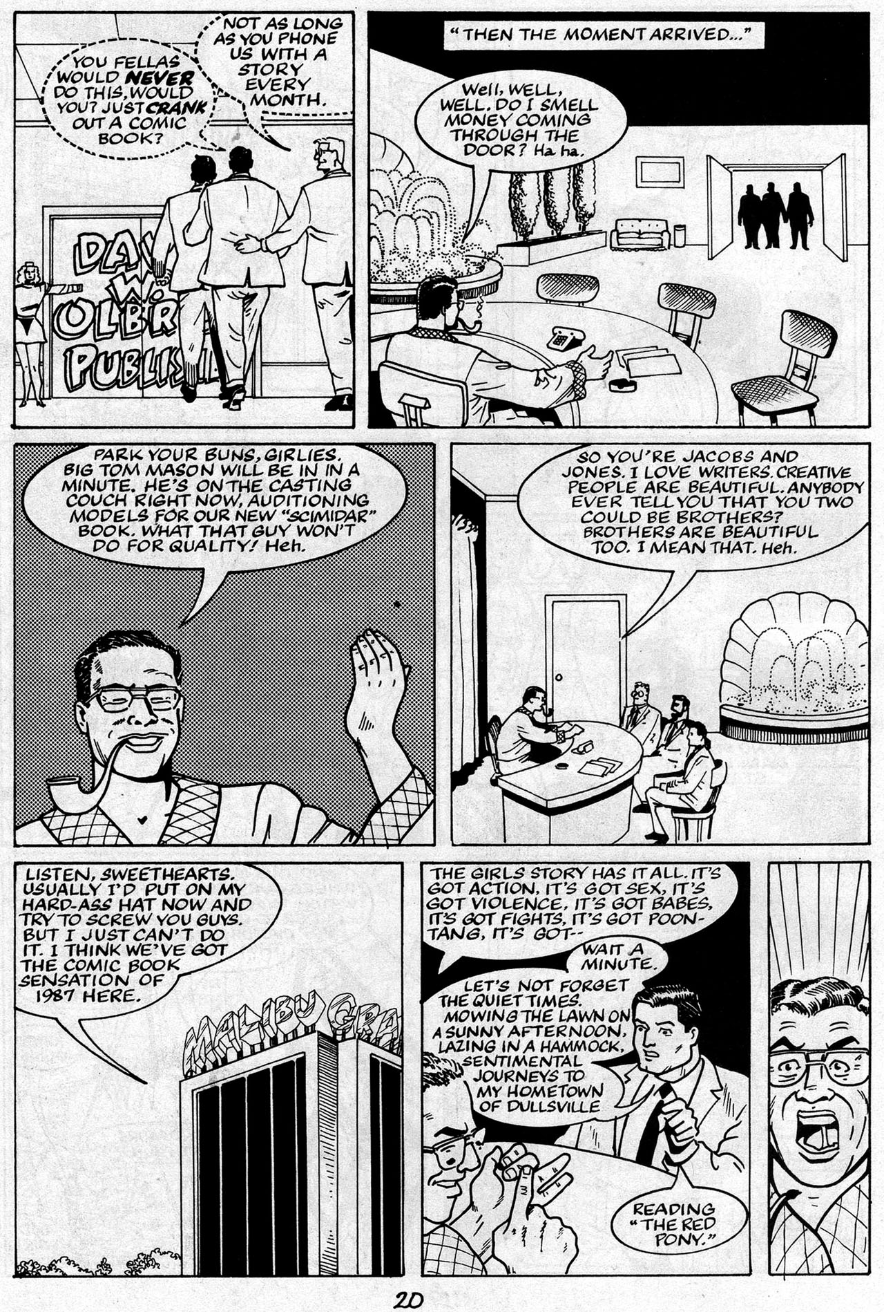 Read online The Trouble With Girls (1989) comic -  Issue #19 - 22