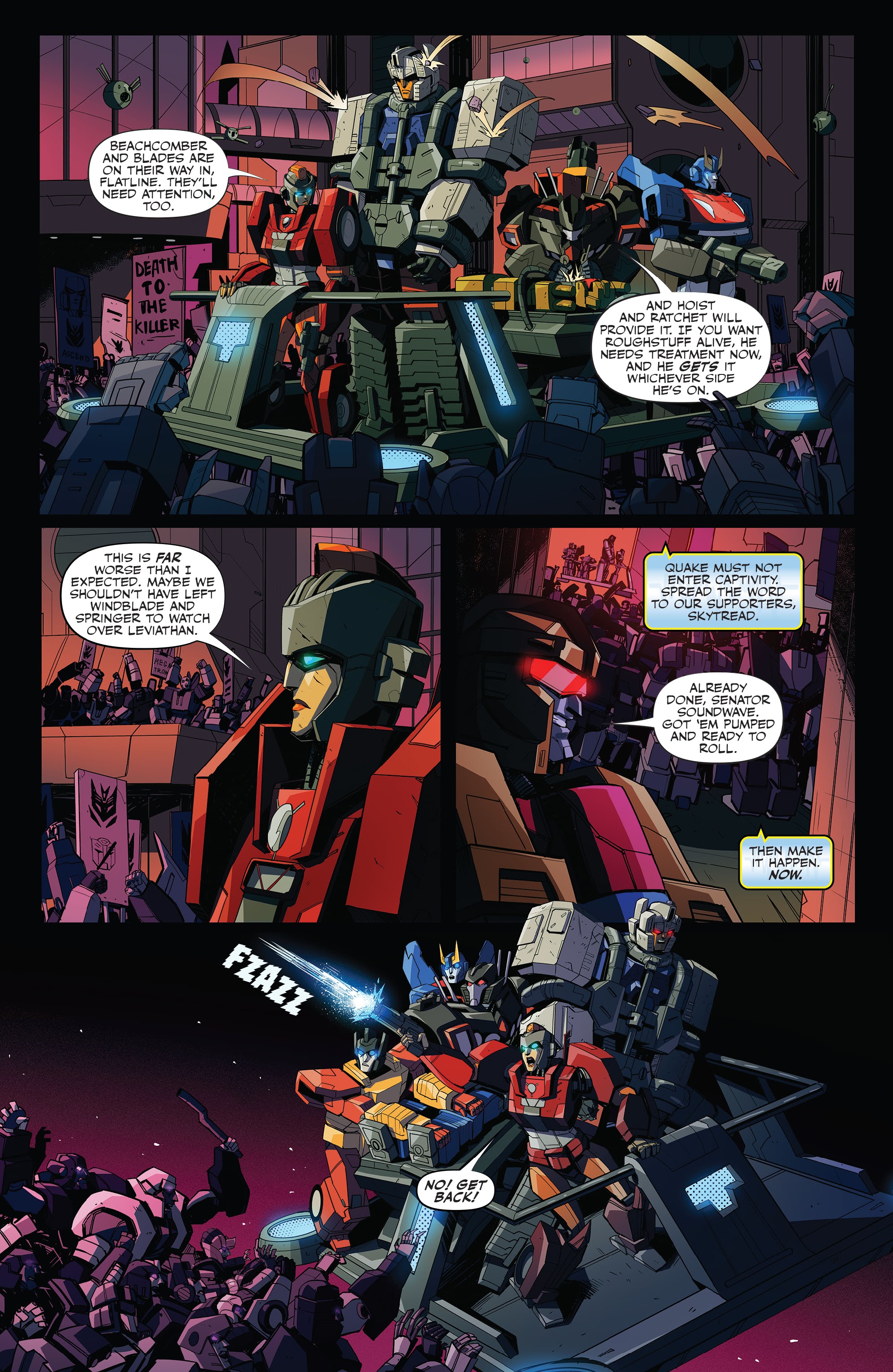 Read online Transformers (2019) comic -  Issue #22 - 17