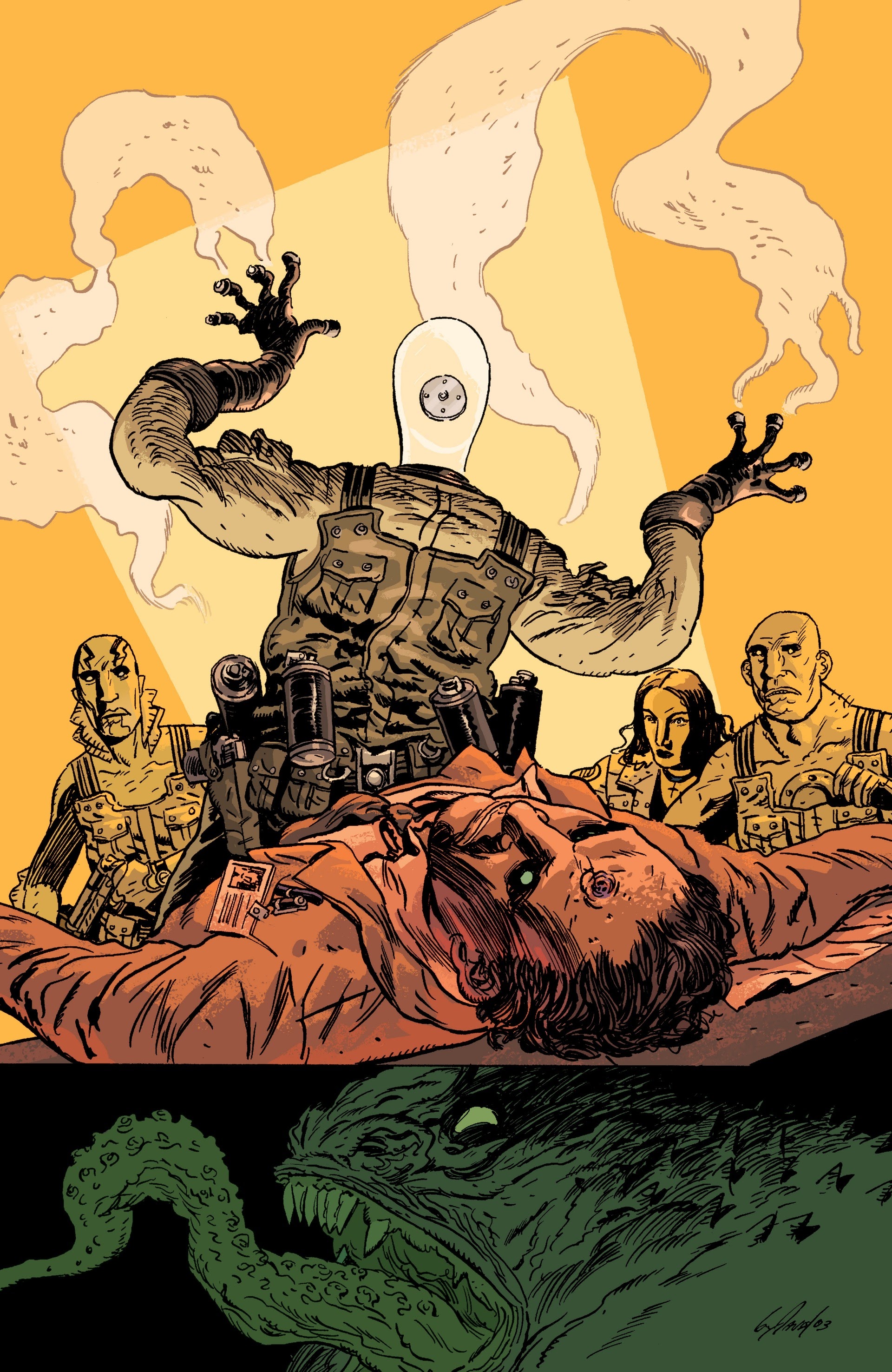 Read online Hellboy Universe Essentials: B.P.R.D. comic -  Issue # TPB - 7
