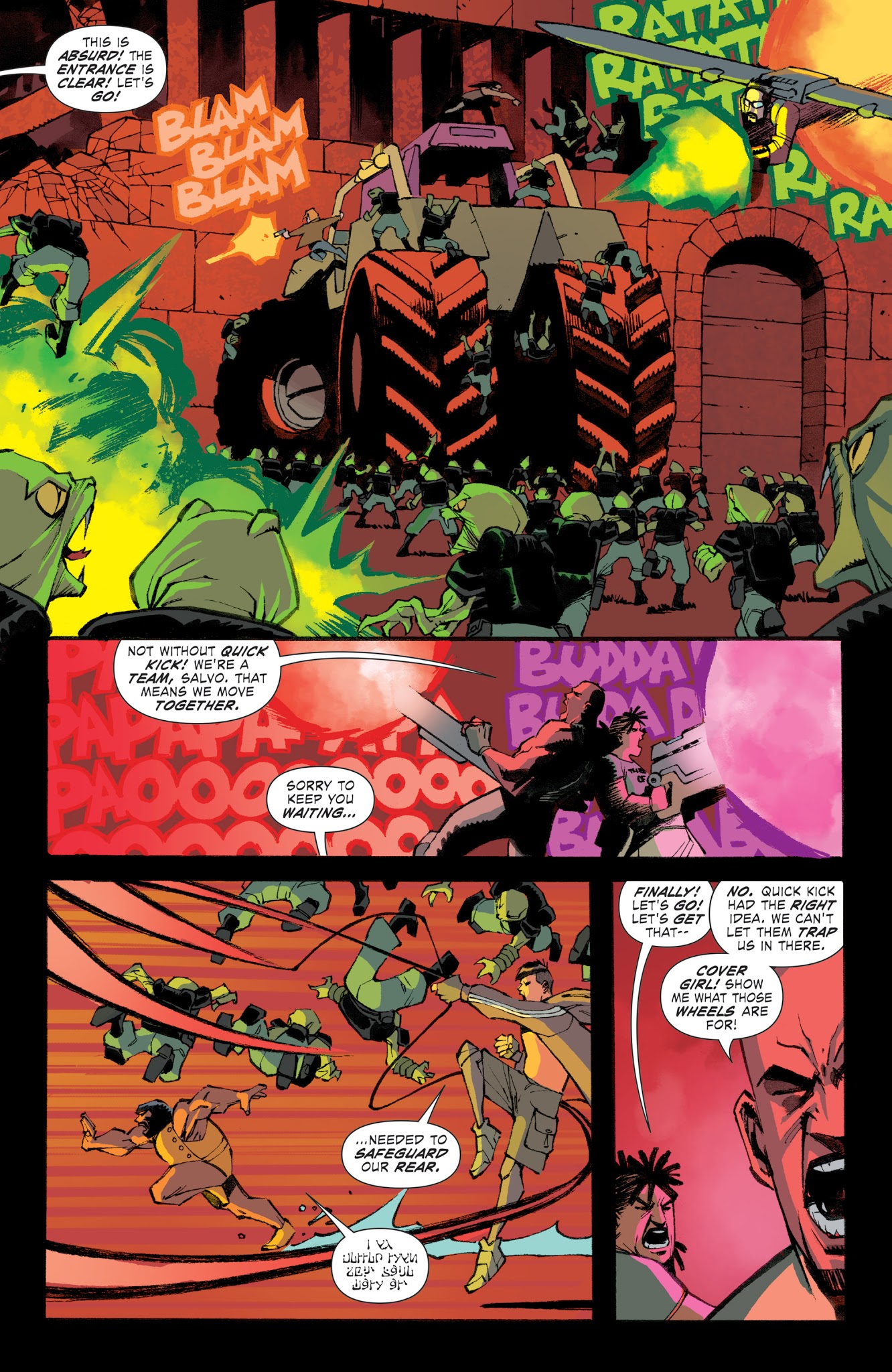 Read online Scarlett's Strike Force comic -  Issue #3 - 18