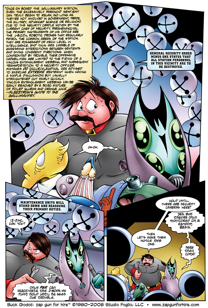 Read online Buck Godot - Zap Gun For Hire comic -  Issue #6 - 3