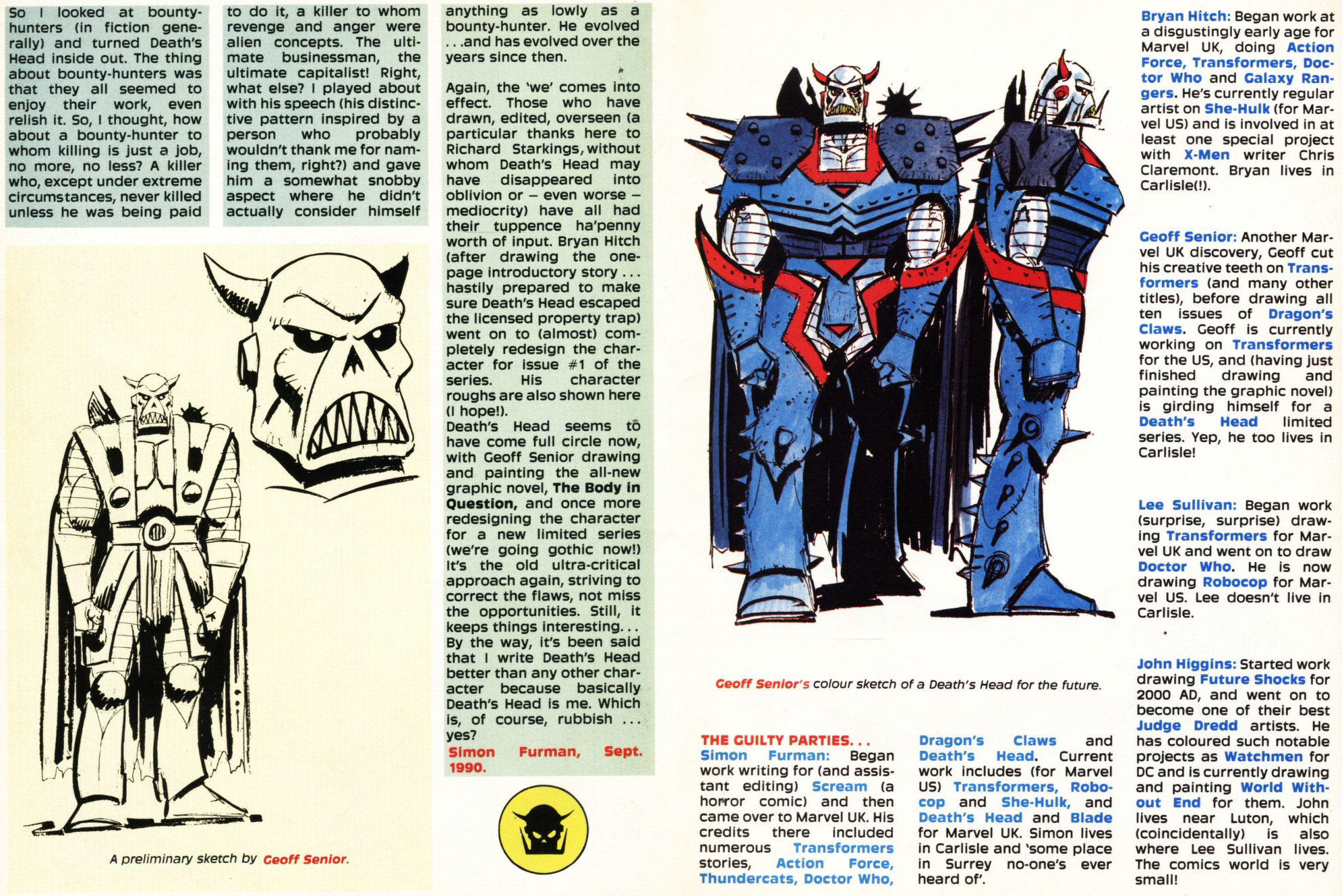 Read online Life and Times of Death's Head comic -  Issue # TPB - 140