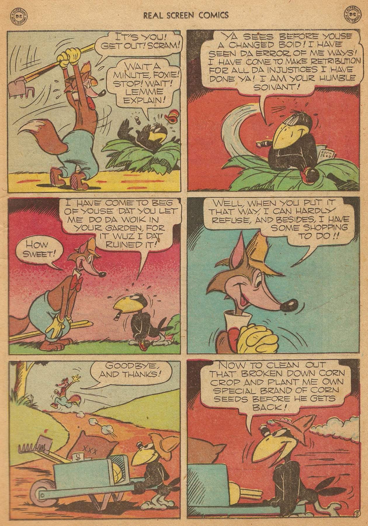 Read online Real Screen Comics comic -  Issue #18 - 23