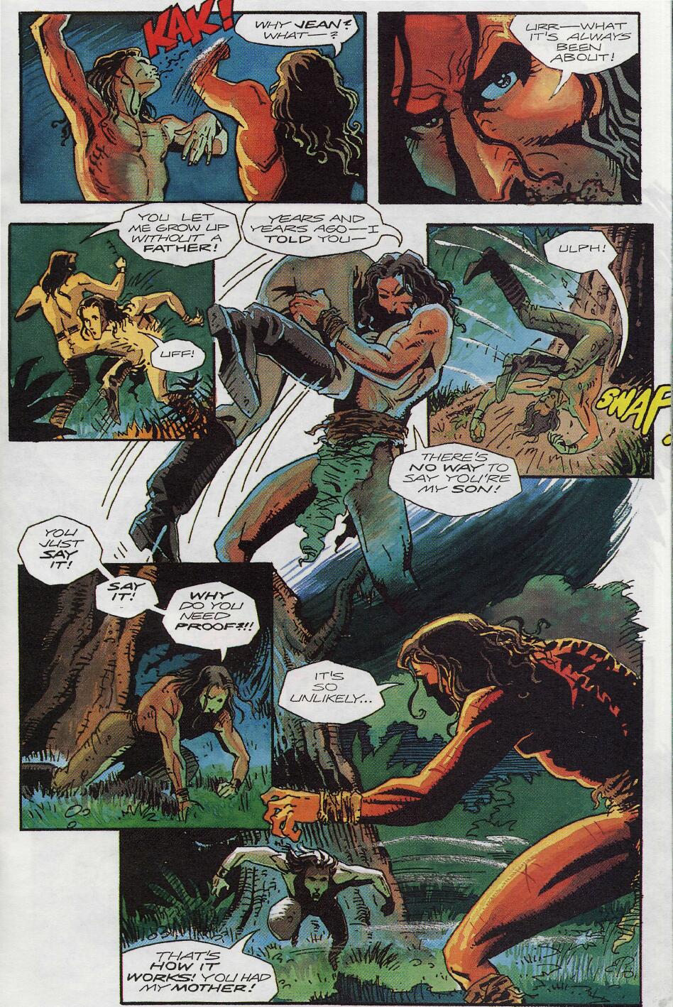 Read online Tarzan the Warrior comic -  Issue #5 - 17
