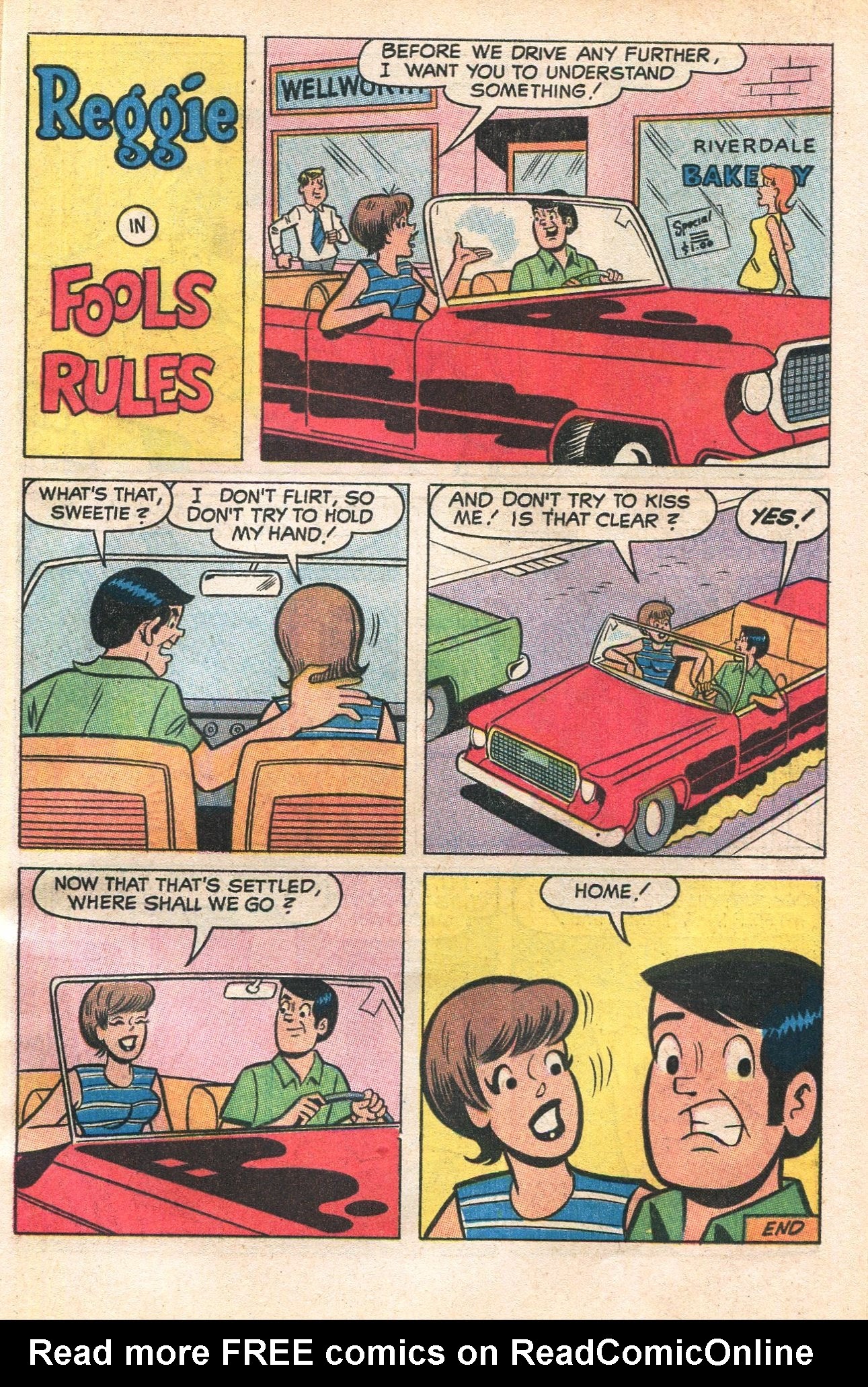 Read online Reggie's Wise Guy Jokes comic -  Issue #9 - 57