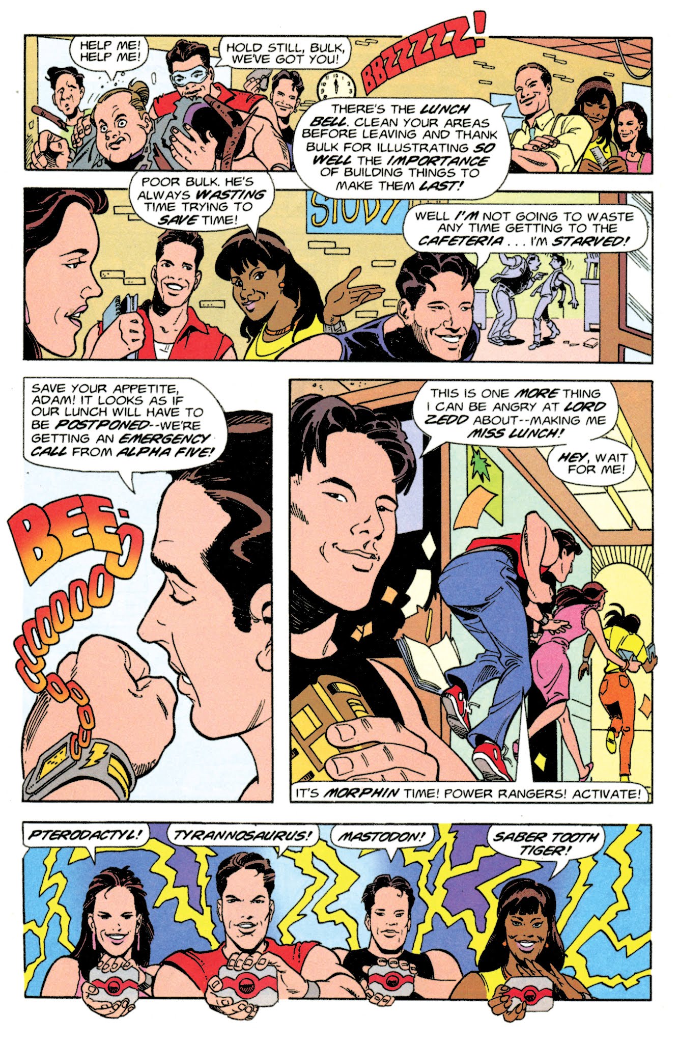 Read online Mighty Morphin Power Rangers Archive comic -  Issue # TPB 1 (Part 2) - 92