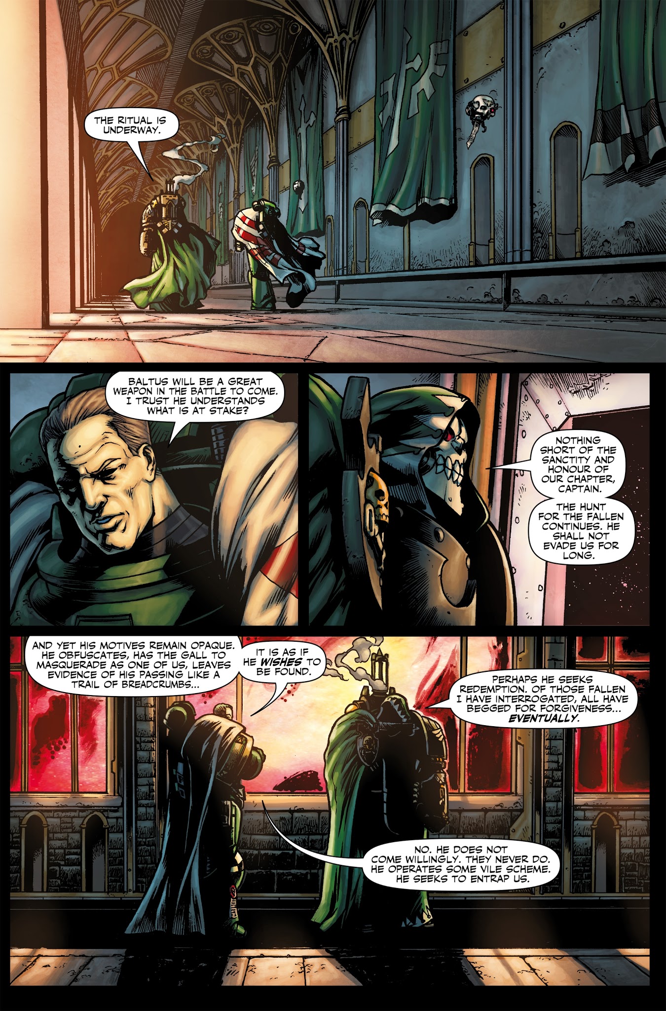 Read online Warhammer 40,000: Will of Iron comic -  Issue #9 - 9