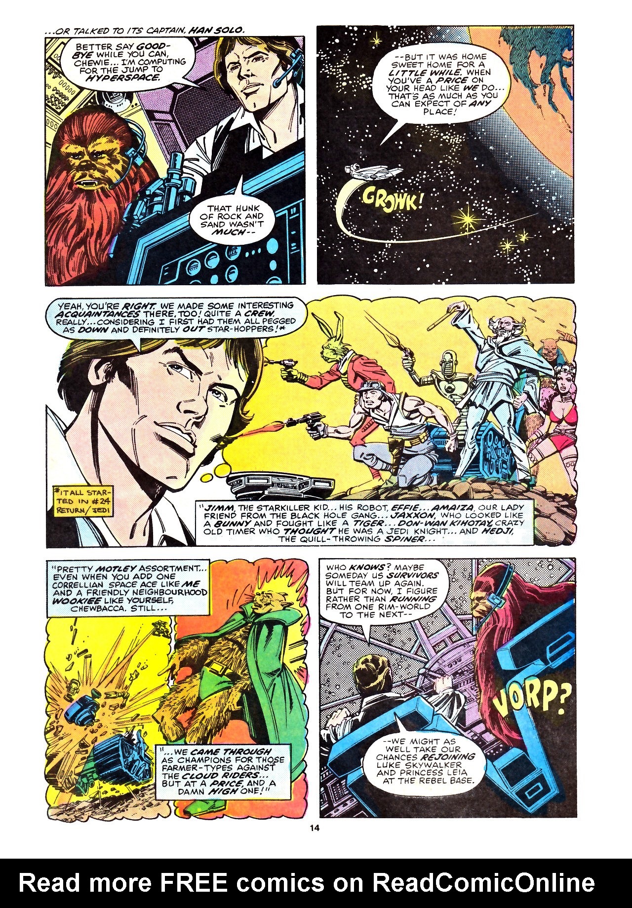 Read online Return of the Jedi comic -  Issue #26 - 14