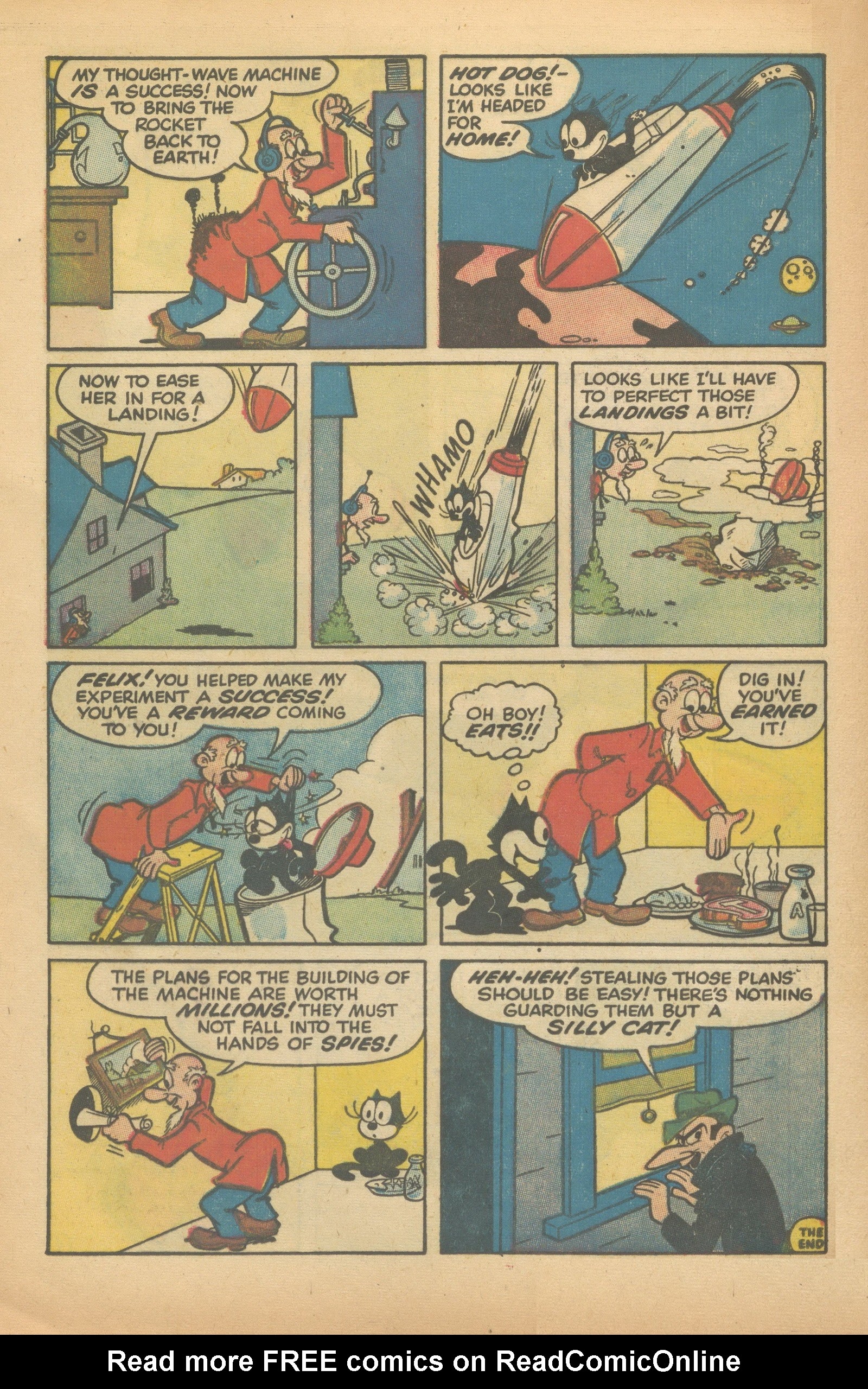 Read online Felix the Cat (1955) comic -  Issue #105 - 16