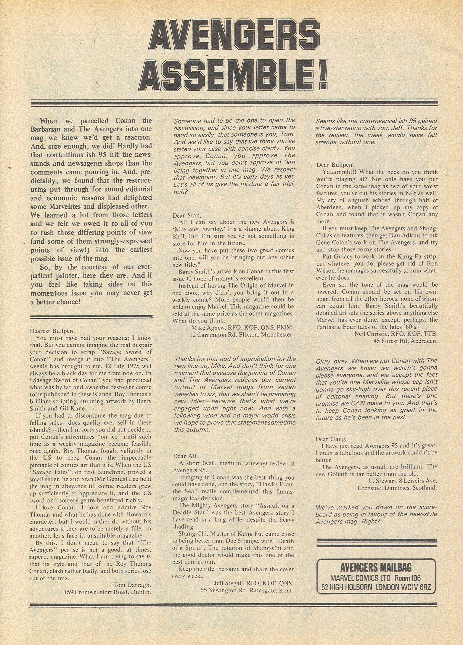 Read online The Avengers (1973) comic -  Issue #101 - 12