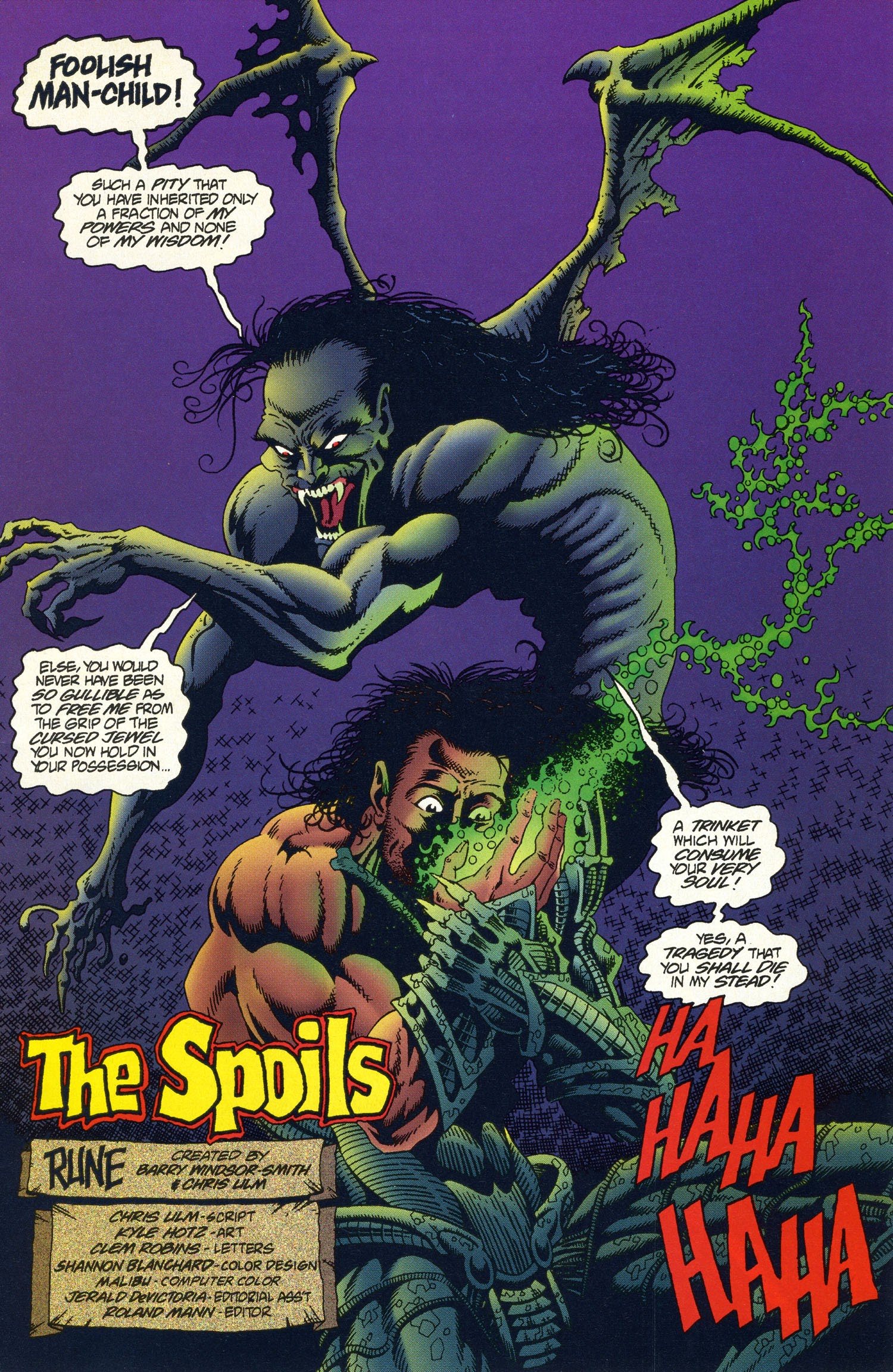 Read online Curse of Rune comic -  Issue #3 - 3