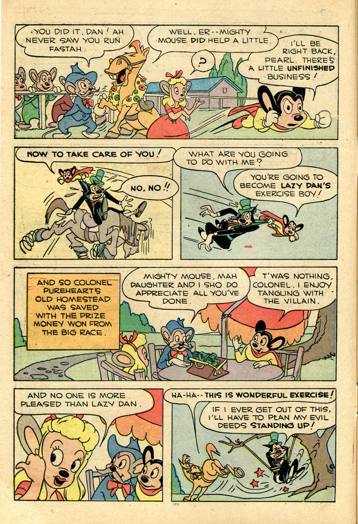 Read online Paul Terry's Mighty Mouse Comics comic -  Issue #21 - 10