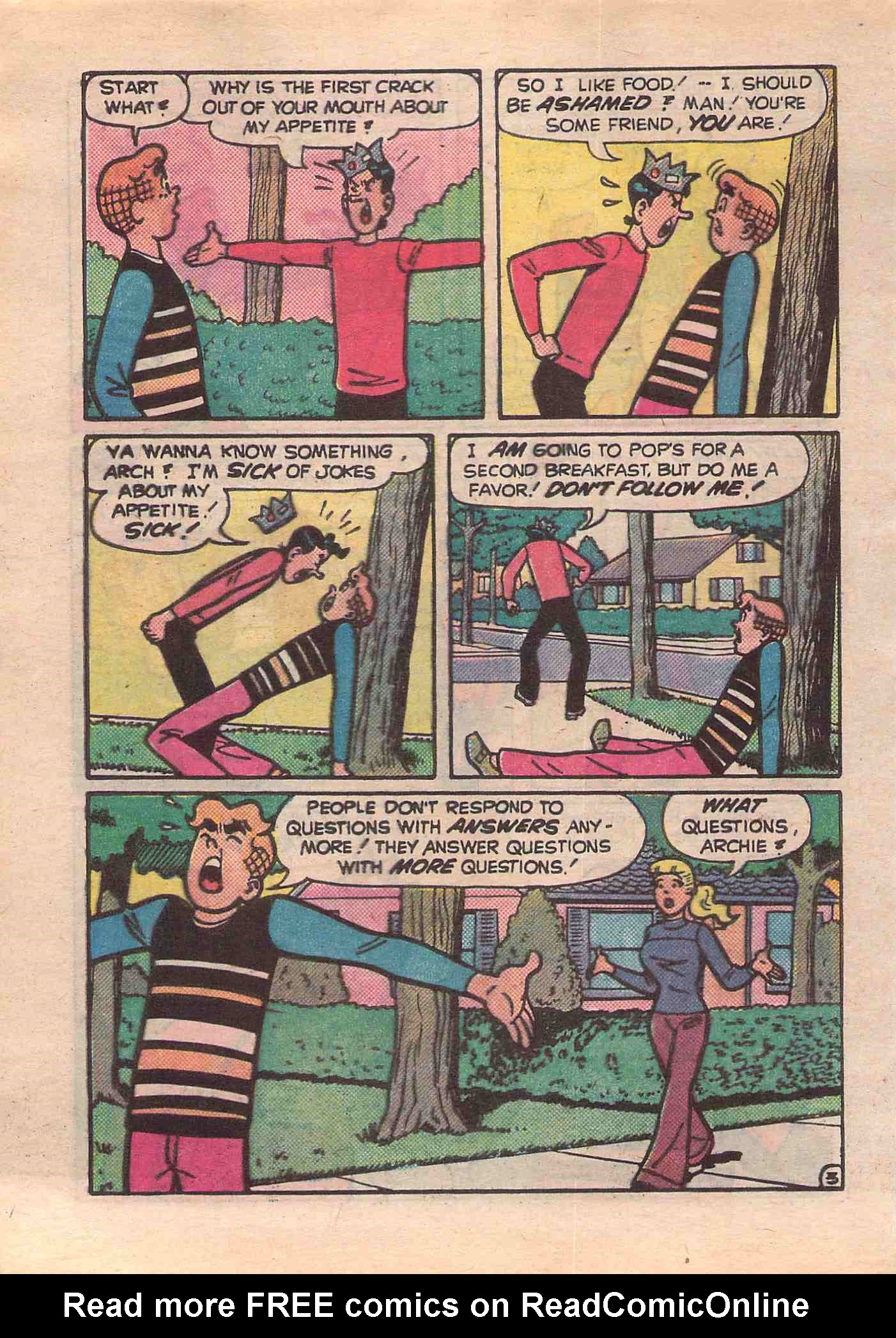 Read online Archie's Double Digest Magazine comic -  Issue #21 - 211