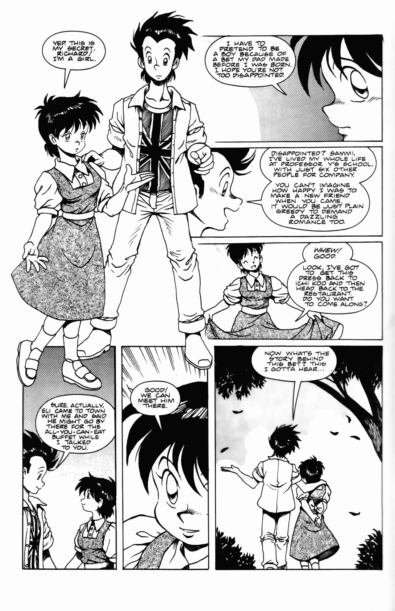 Read online Ninja High School (1986) comic -  Issue #43 - 28