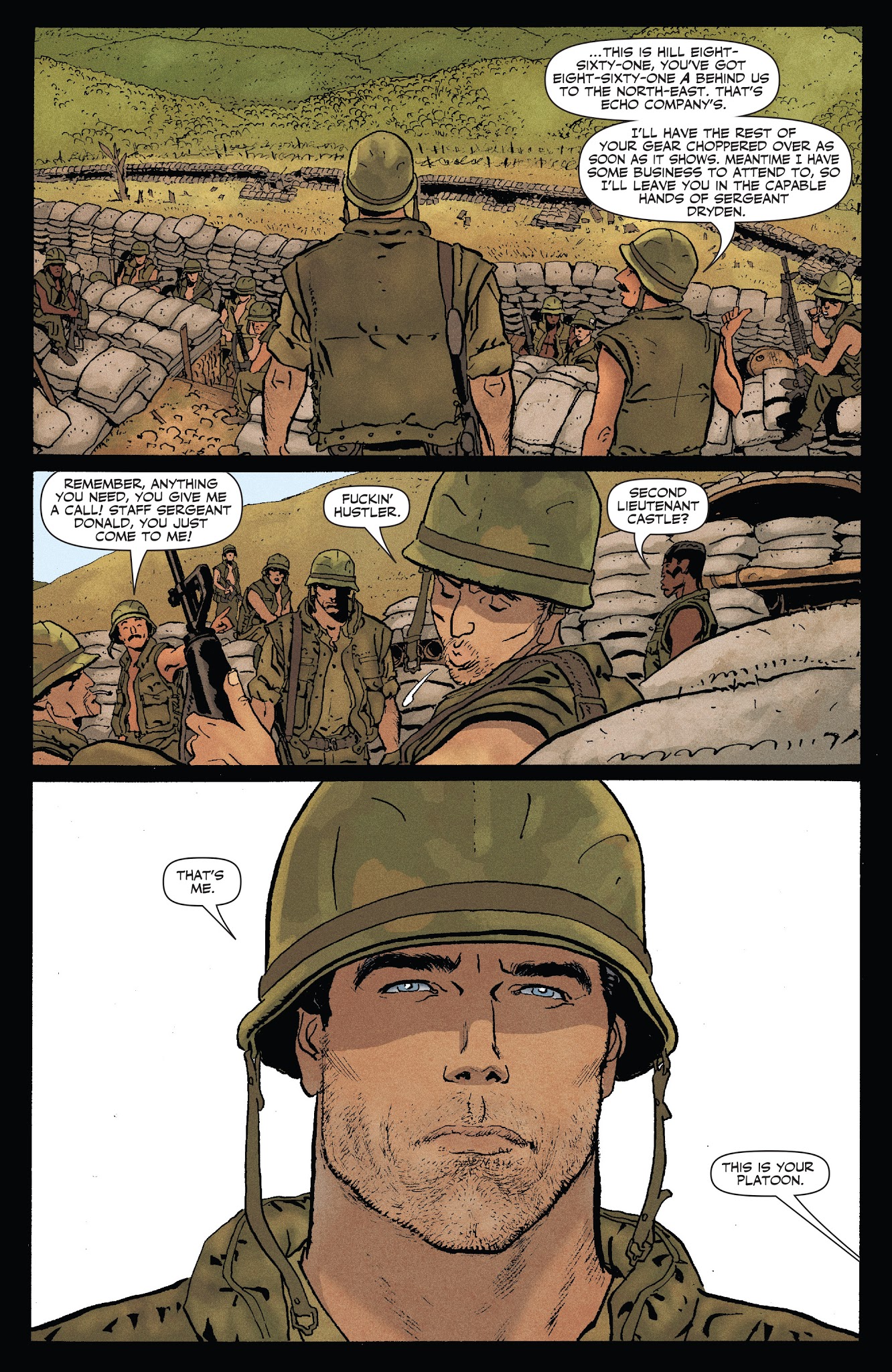 Read online Punisher MAX: The Platoon comic -  Issue #1 - 7