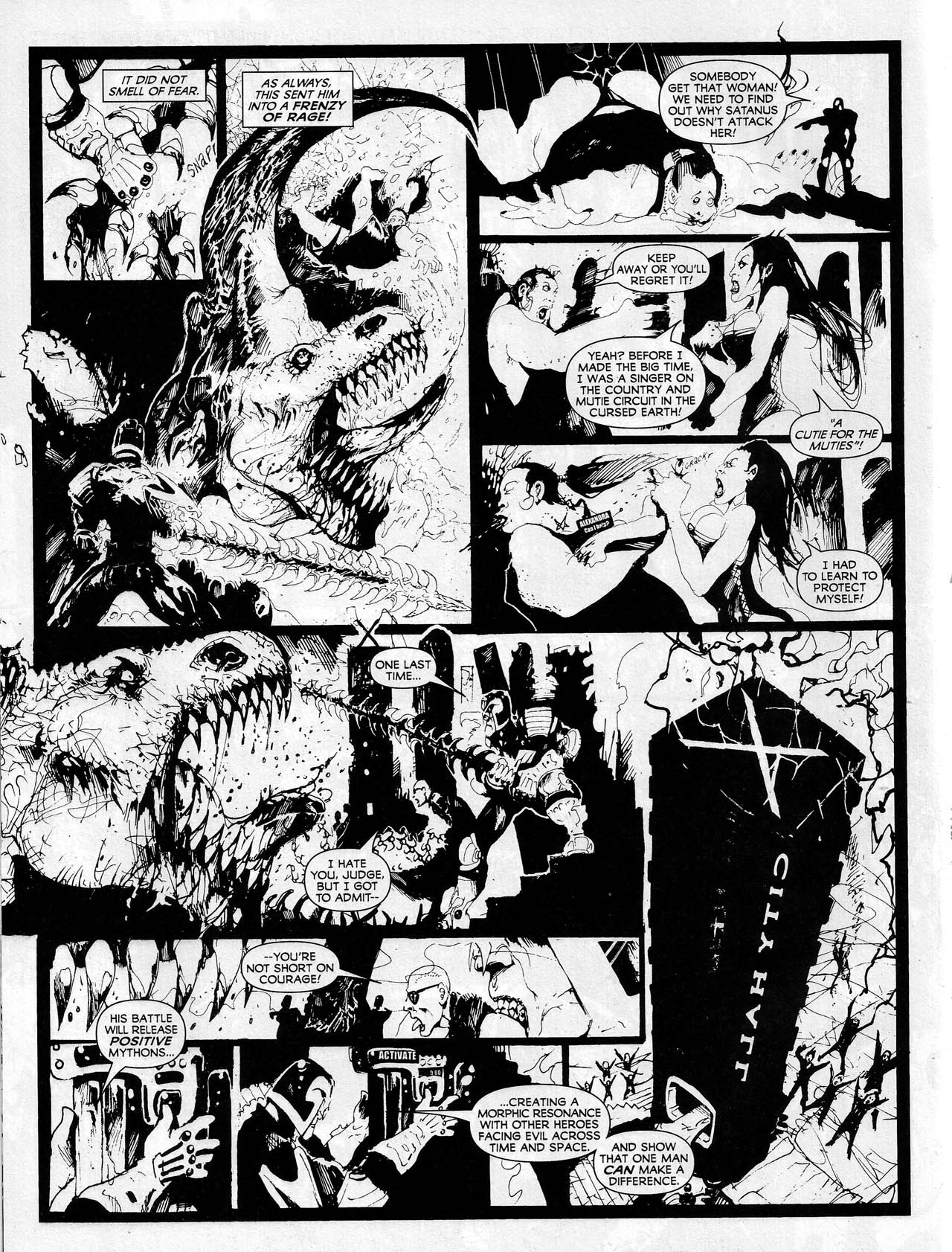 Read online Judge Dredd Megazine (Vol. 5) comic -  Issue #262 - 37
