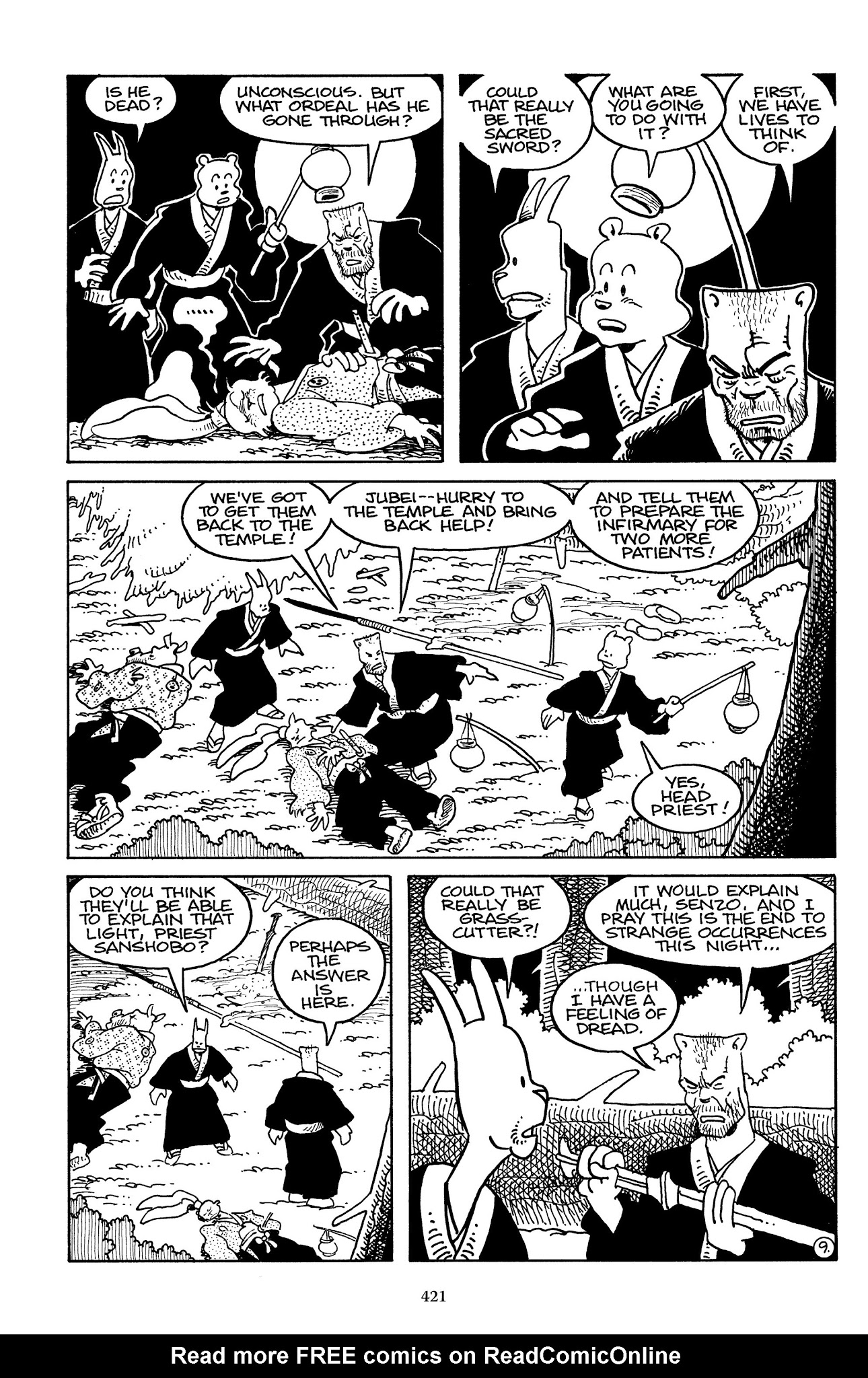 Read online The Usagi Yojimbo Saga comic -  Issue # TPB 2 - 415