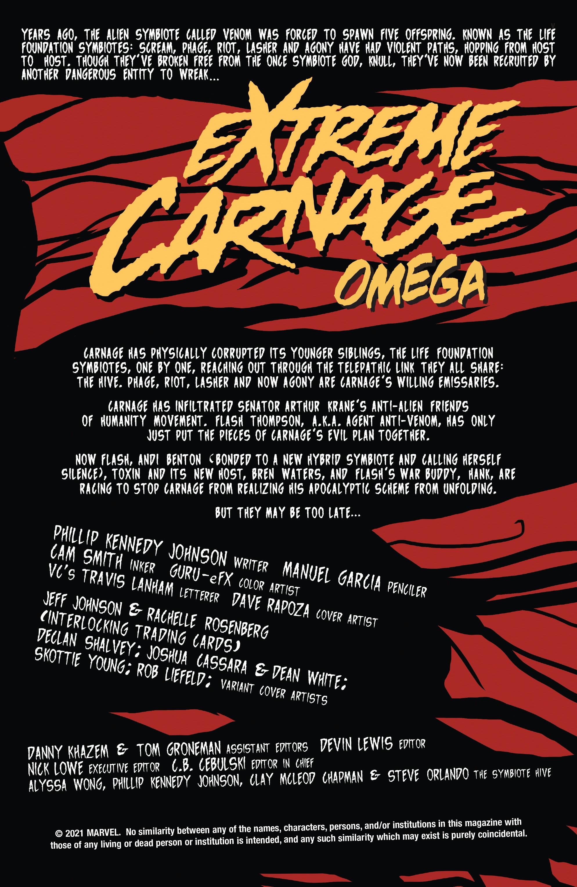 Read online Extreme Carnage comic -  Issue # Omega - 2