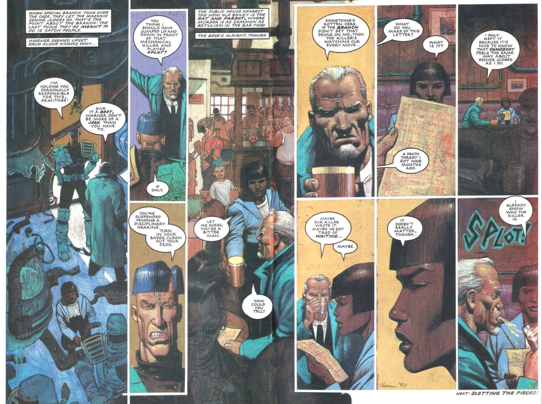 Read online Judge Dredd: The Megazine comic -  Issue #12 - 43