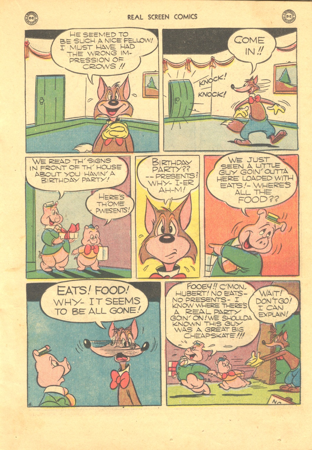 Read online Real Screen Comics comic -  Issue #7 - 23