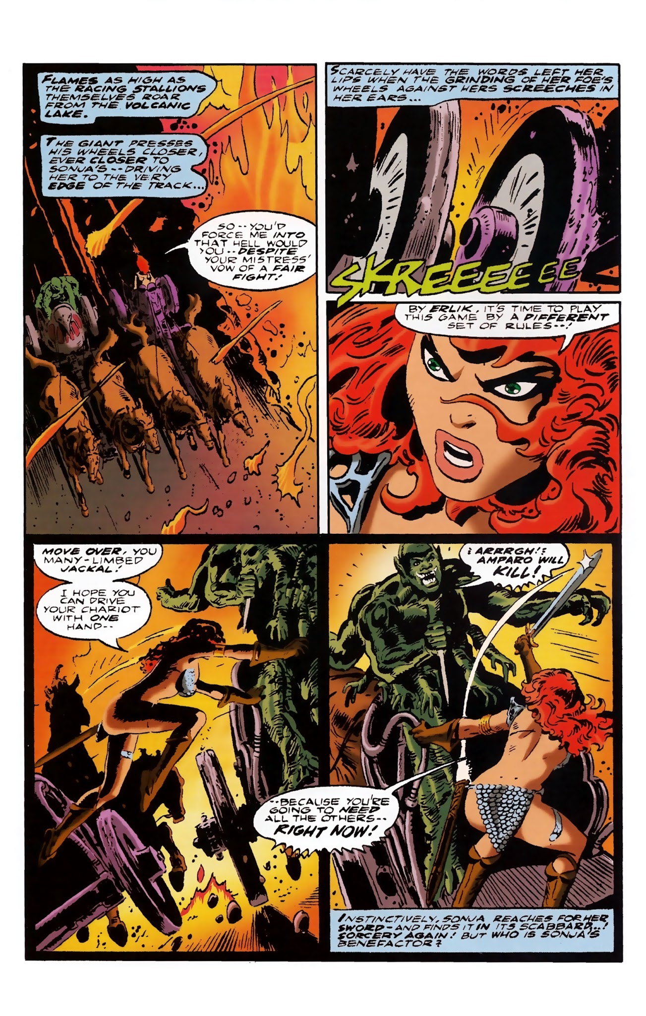 Read online The Adventures of Red Sonja comic -  Issue # TPB 3 - 36