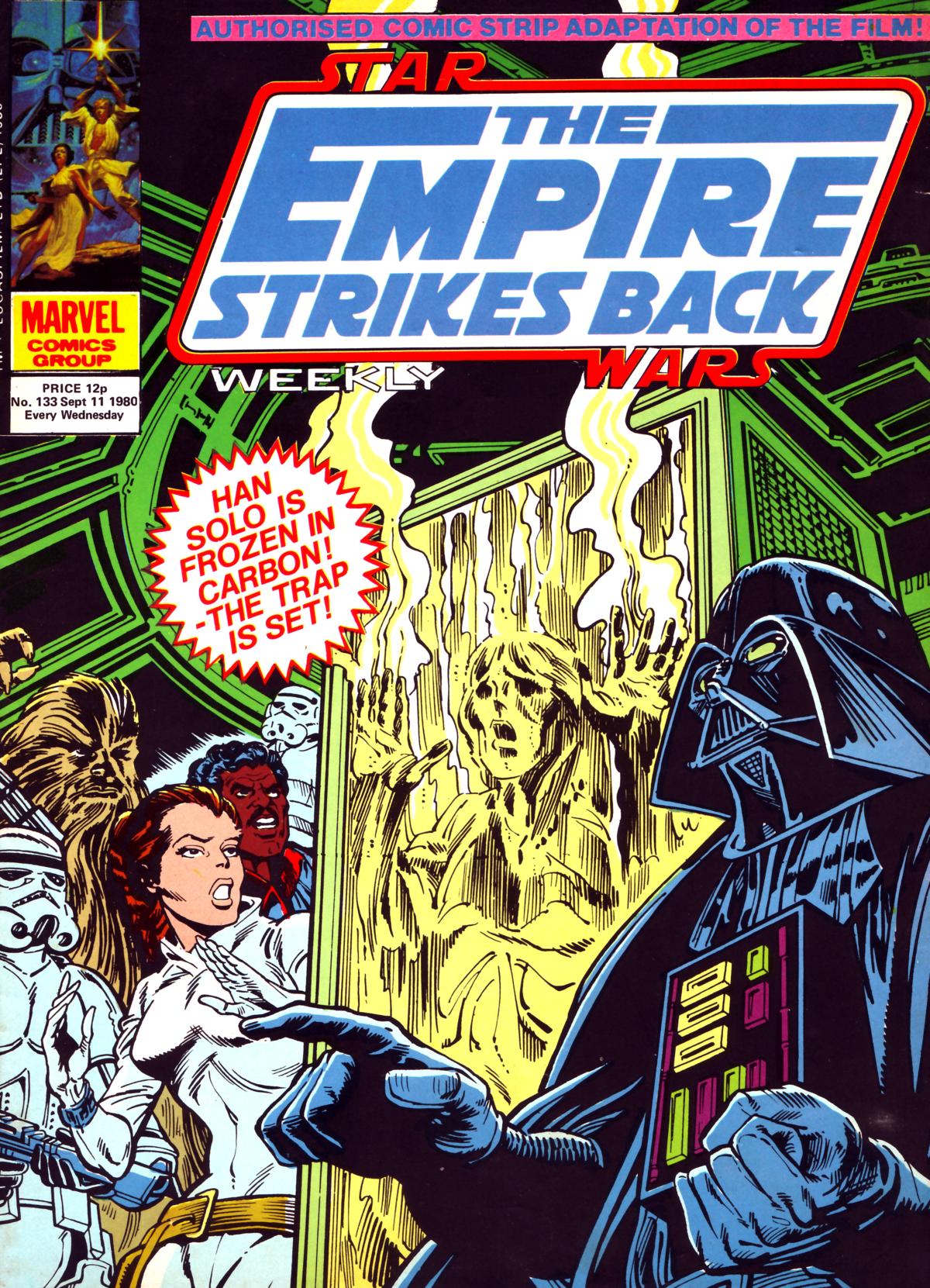 Read online Star Wars Weekly: The Empire Strikes Back comic -  Issue #133 - 1