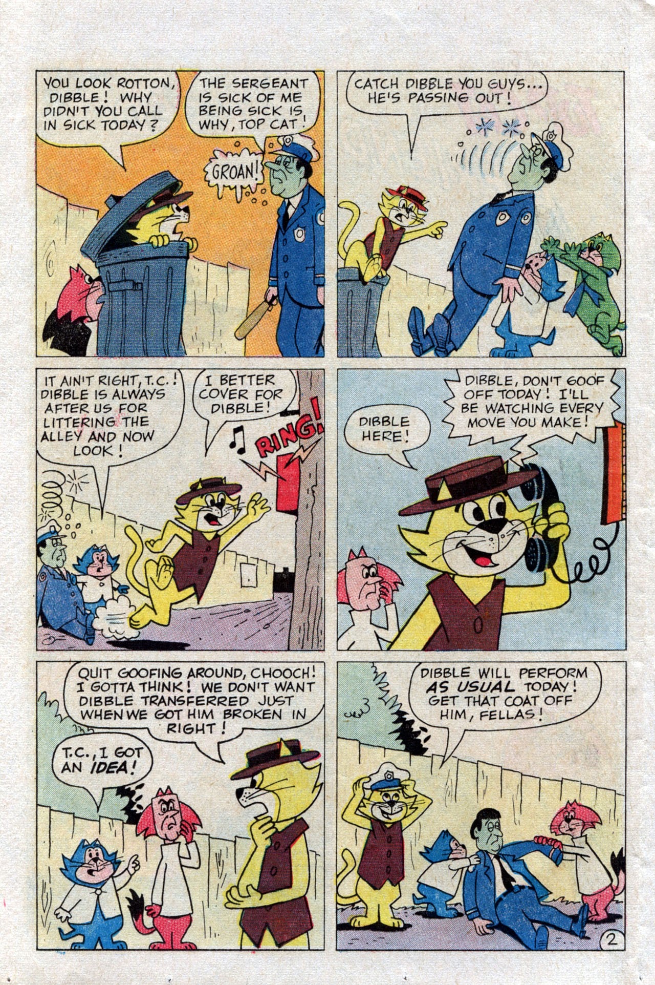 Read online Top Cat (1970) comic -  Issue #1 - 25