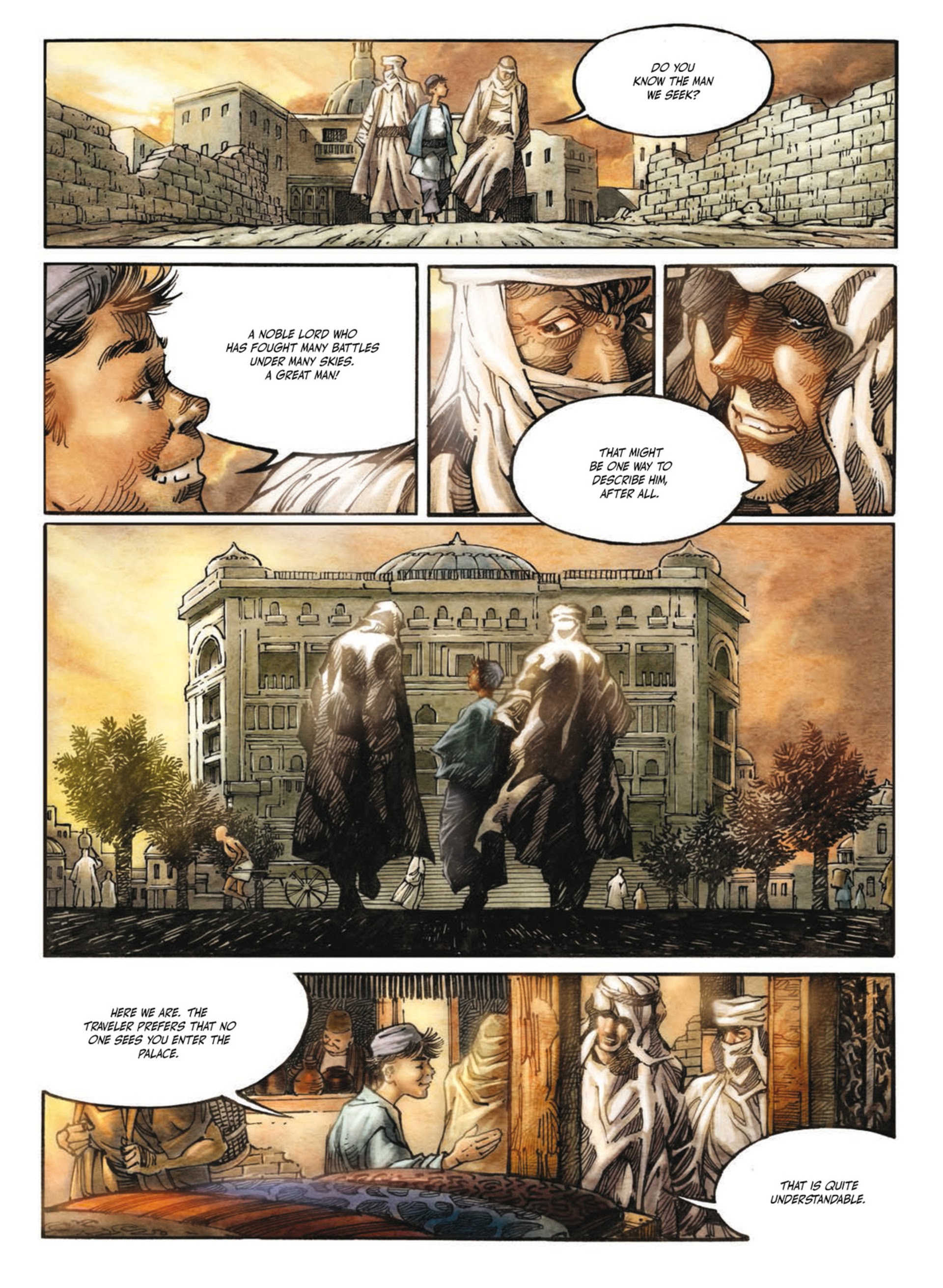 Read online Crusades comic -  Issue #1 - 35
