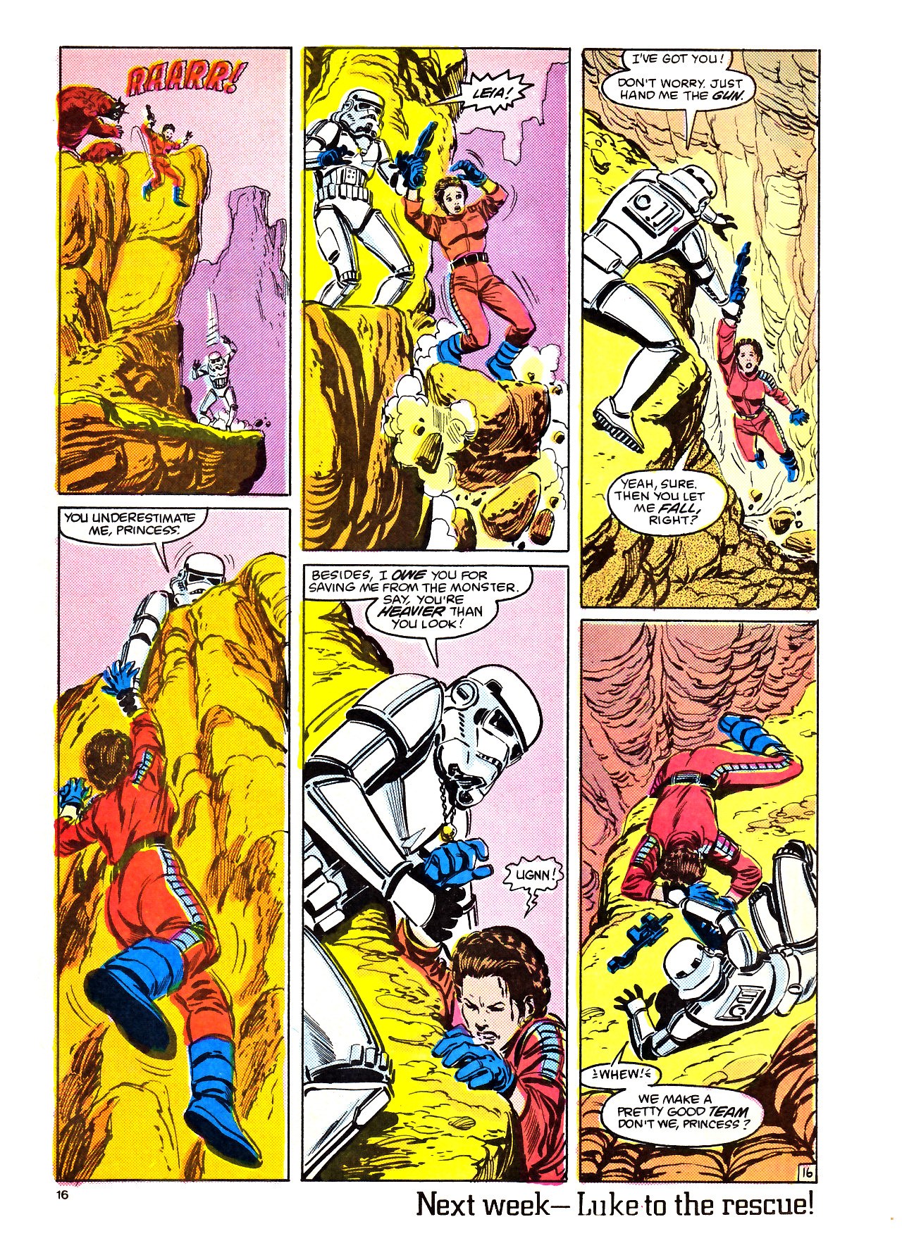 Read online Return of the Jedi comic -  Issue #65 - 16