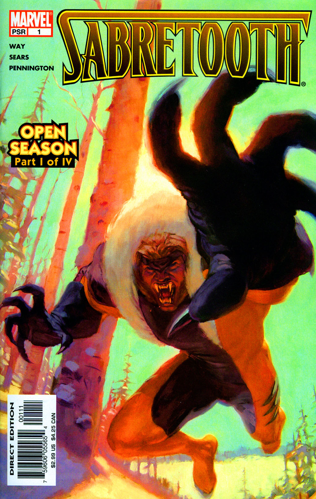 Read online Sabretooth (2004) comic -  Issue #1 - 1