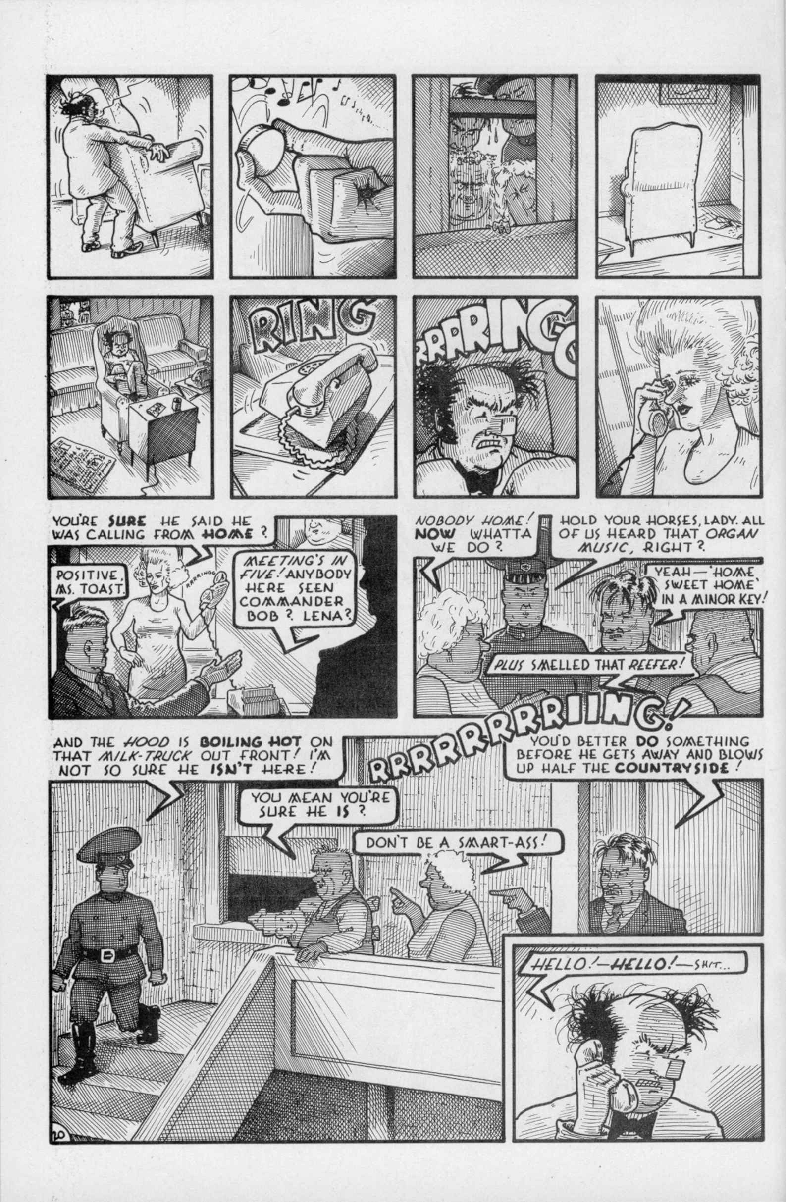 Read online Reid Fleming, World's Toughest Milkman (1986) comic -  Issue #4 - 22