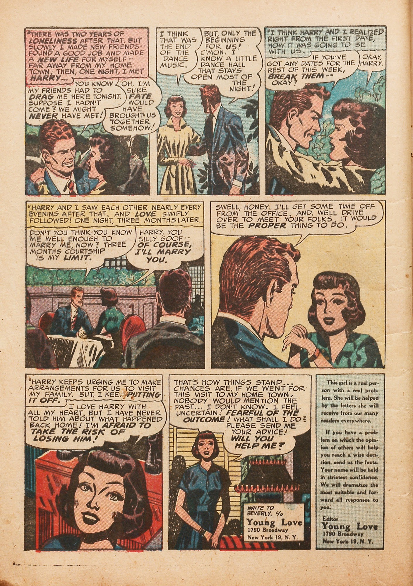 Read online Young Love (1949) comic -  Issue #23 - 16