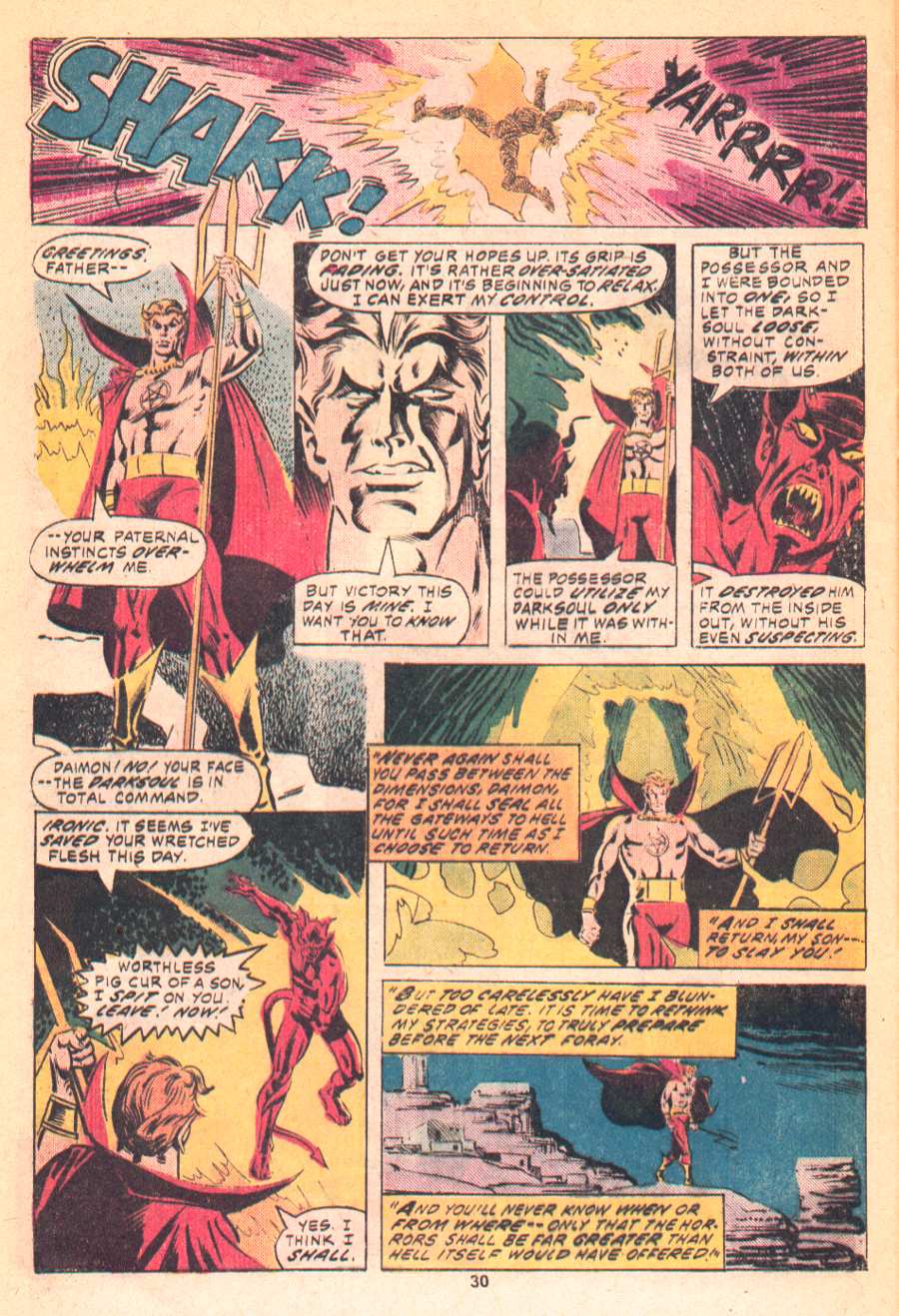 Read online Son of Satan comic -  Issue #3 - 17