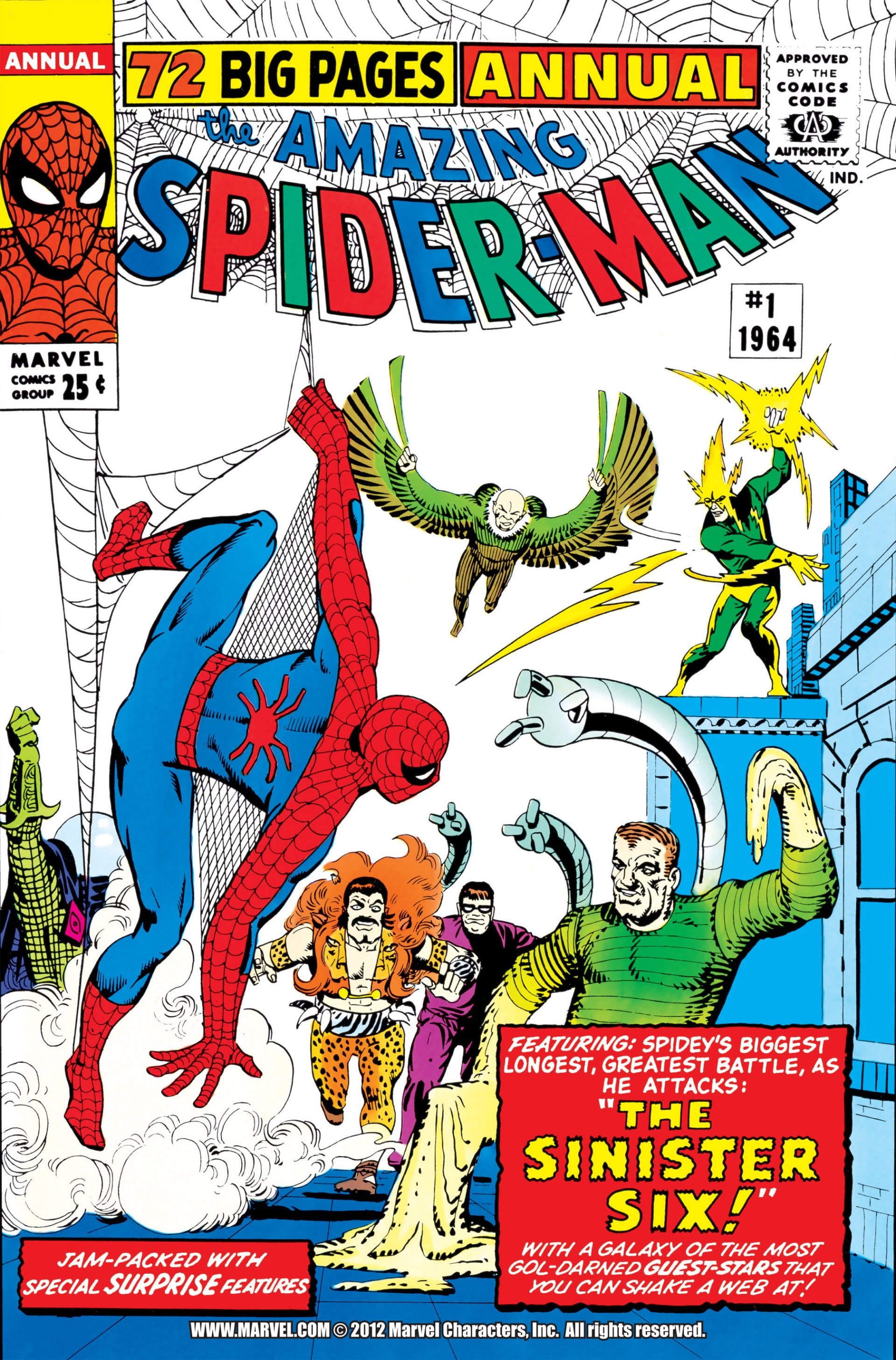 Read online The Amazing Spider-Man (1963) comic -  Issue # _Annual 1 - 1