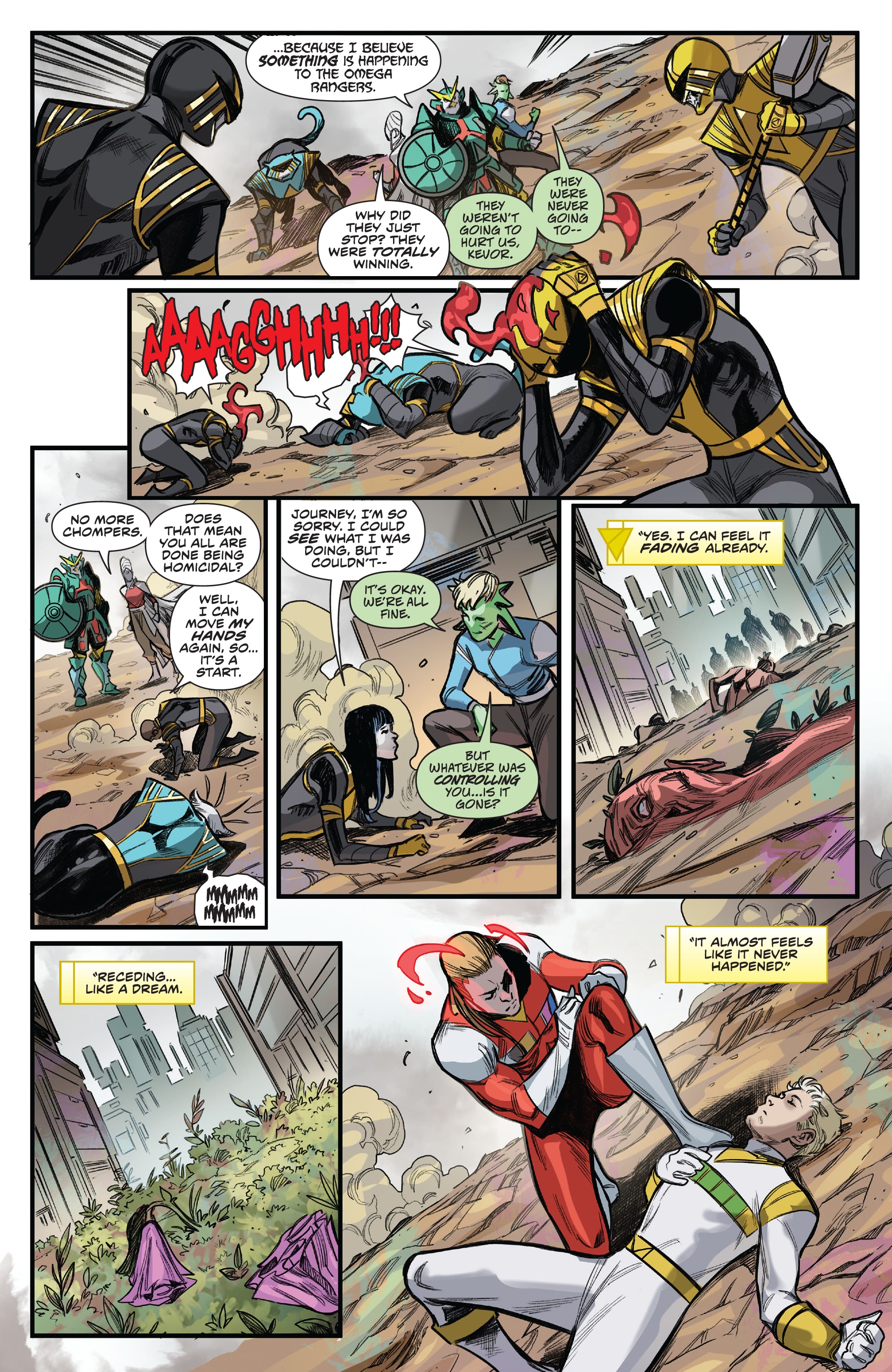 Read online Mighty Morphin Power Rangers comic -  Issue #100 - 32