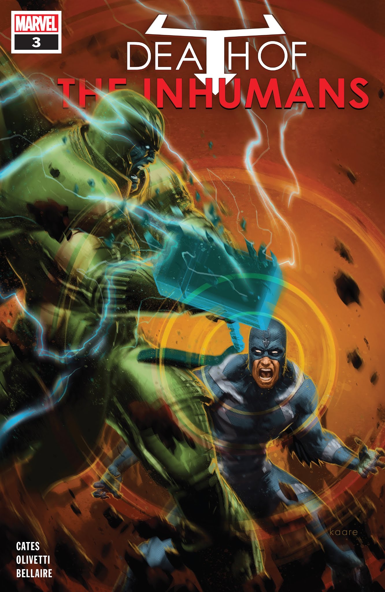 Read online Death of the Inhumans comic -  Issue #3 - 1