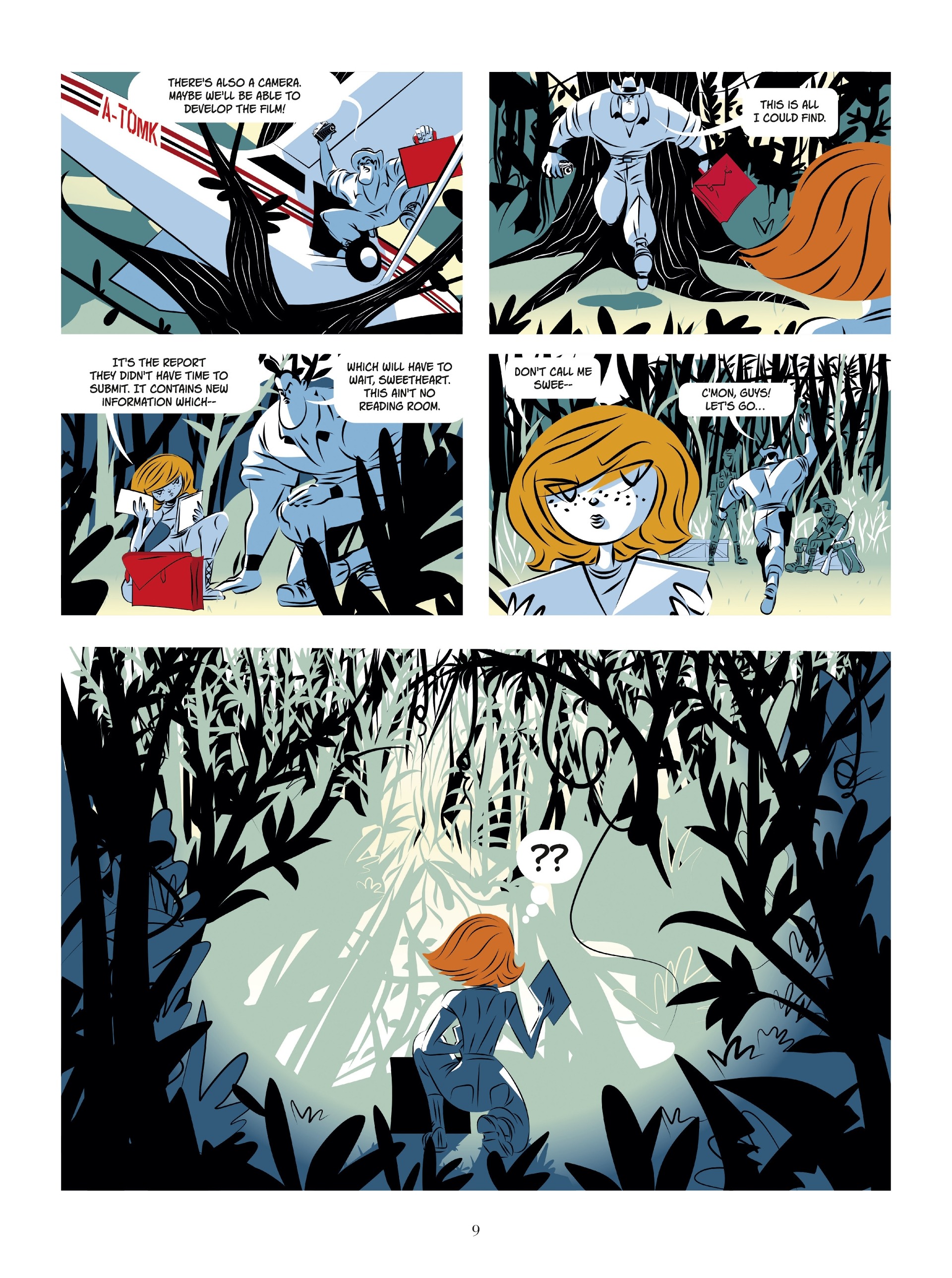 Read online Webtser and Jones: Space Agents comic -  Issue # TPB - 9