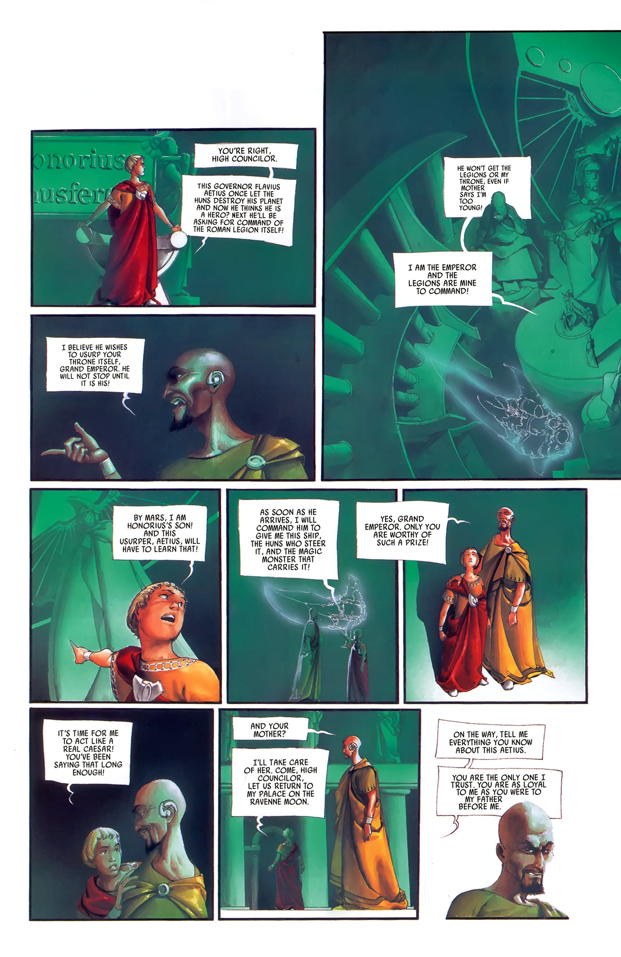 Read online Scourge of the Gods comic -  Issue #3 - 11
