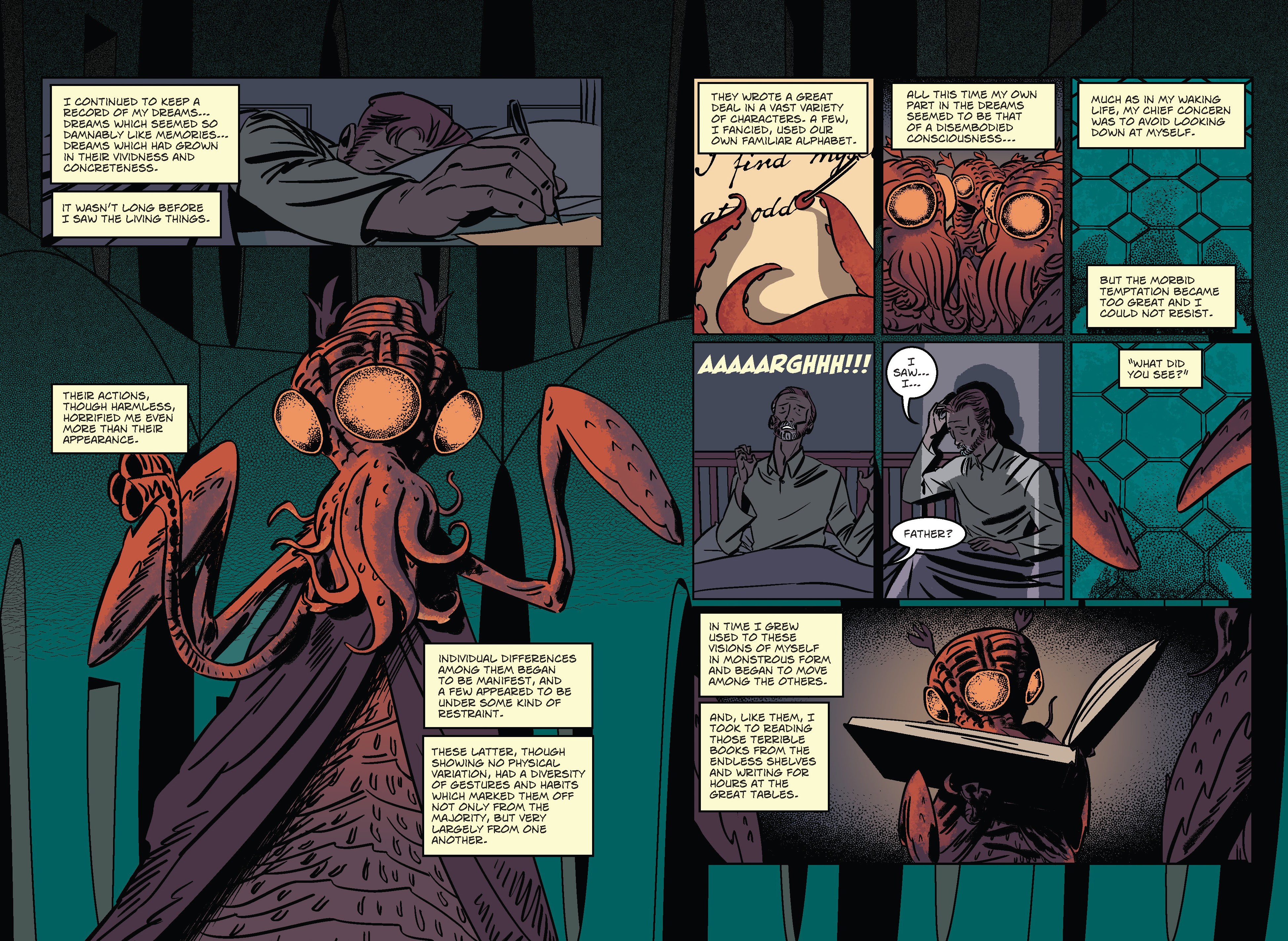 Read online H.P. Lovecraft The Shadow Out of Time comic -  Issue # TPB - 36
