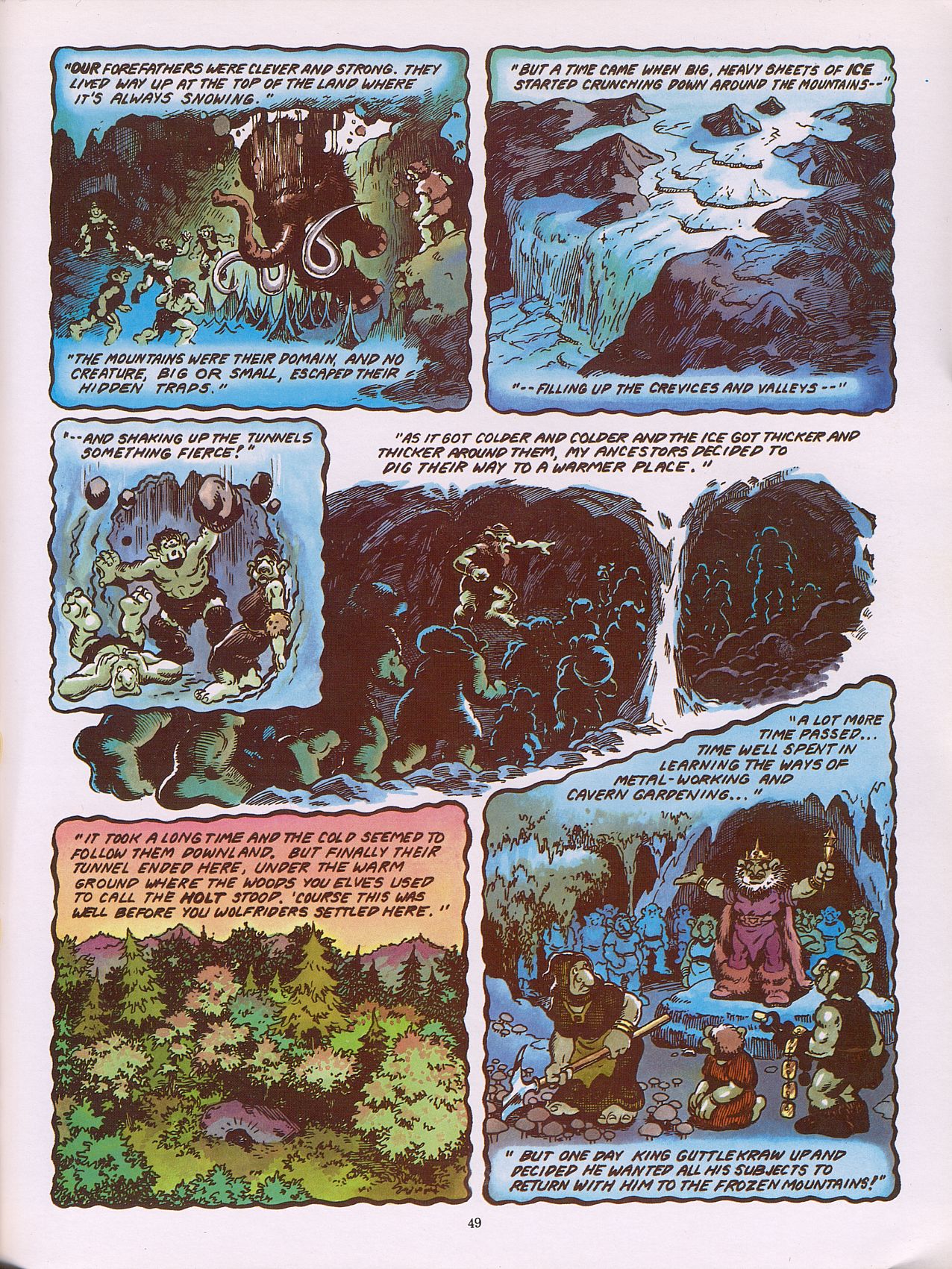 Read online ElfQuest (Starblaze Edition) comic -  Issue # TPB 2 - 59