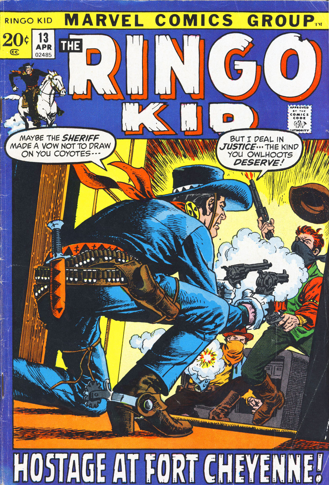 Read online Ringo Kid (1970) comic -  Issue #13 - 1