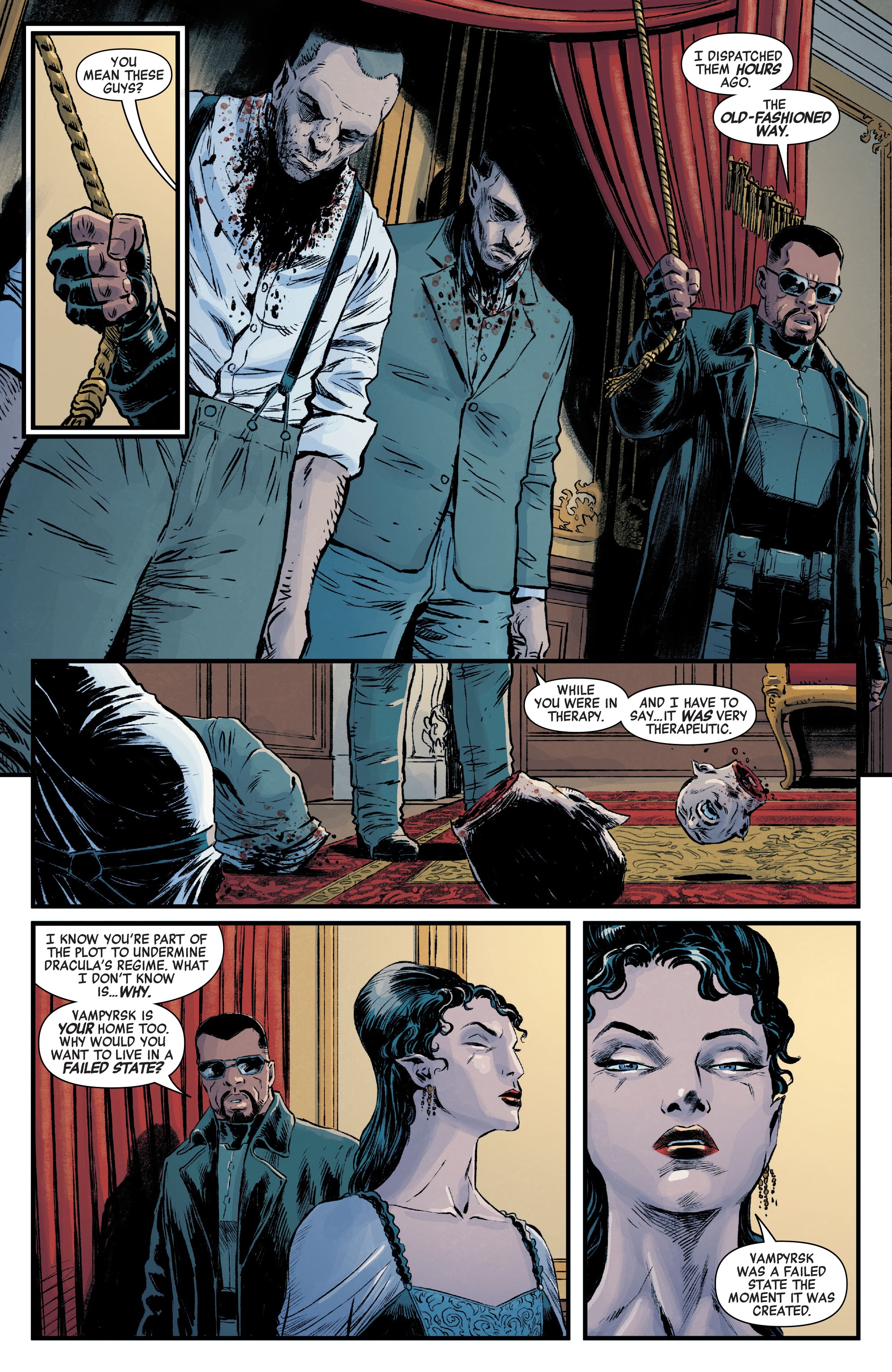 Read online Blade: Vampire Nation comic -  Issue #1 - 26