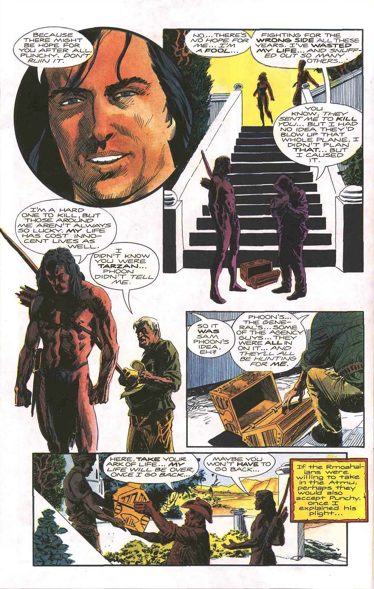 Read online Tarzan: The Beckoning comic -  Issue #7 - 28