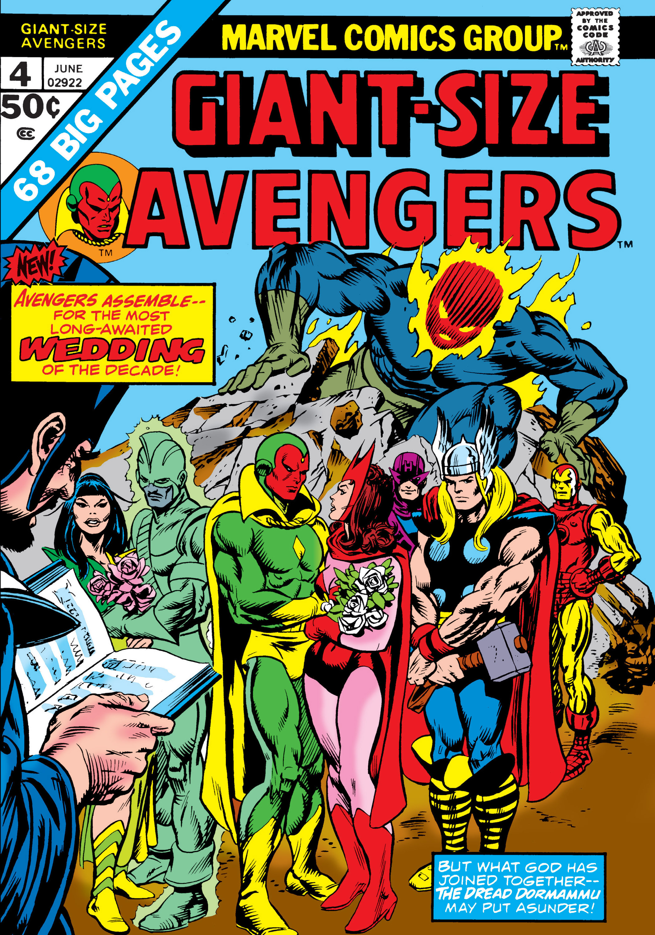 Read online Giant-Size Avengers comic -  Issue #4 - 1