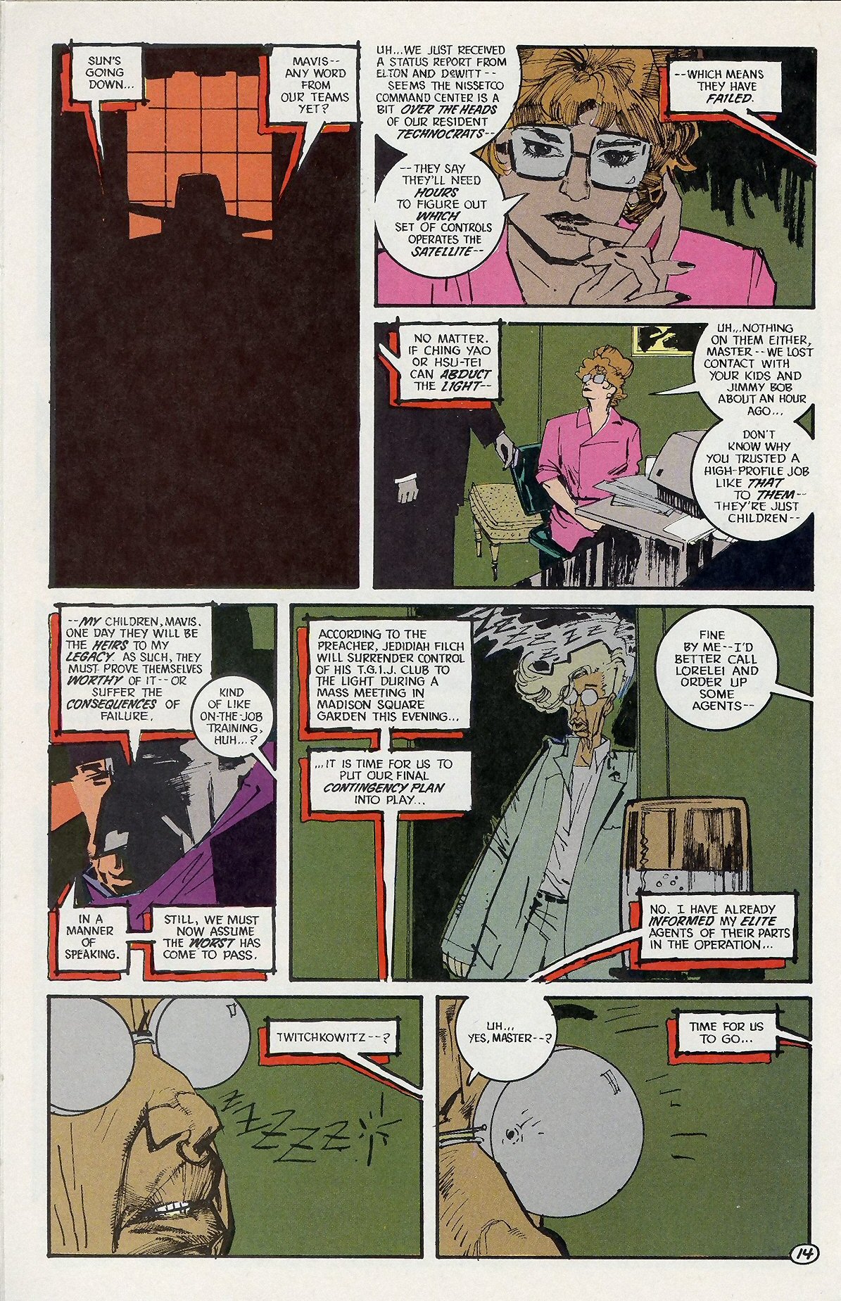 Read online The Shadow (1987) comic -  Issue #6 - 16